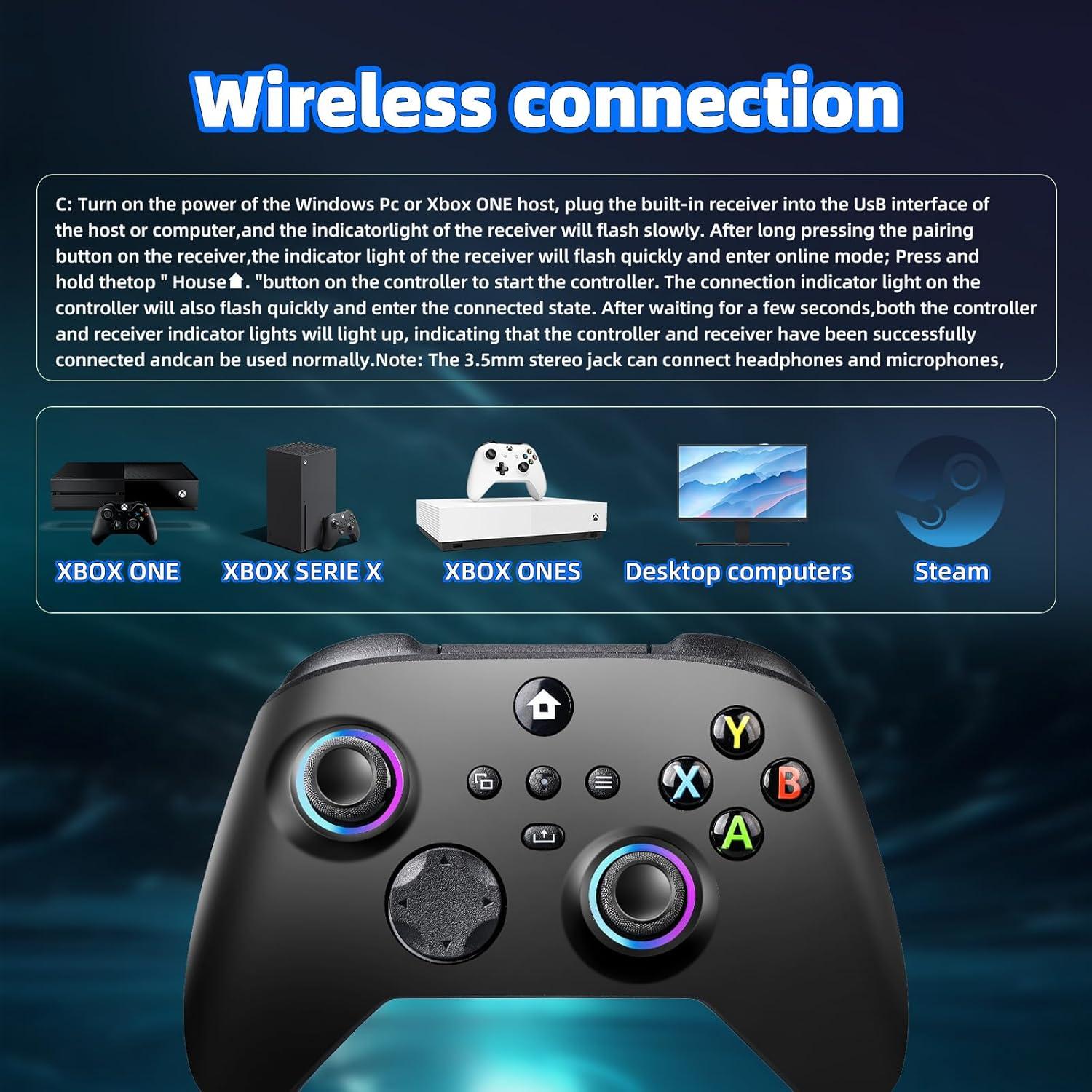 Controlador Inalámbrico TECTINTER para Xbox One/Series X/S