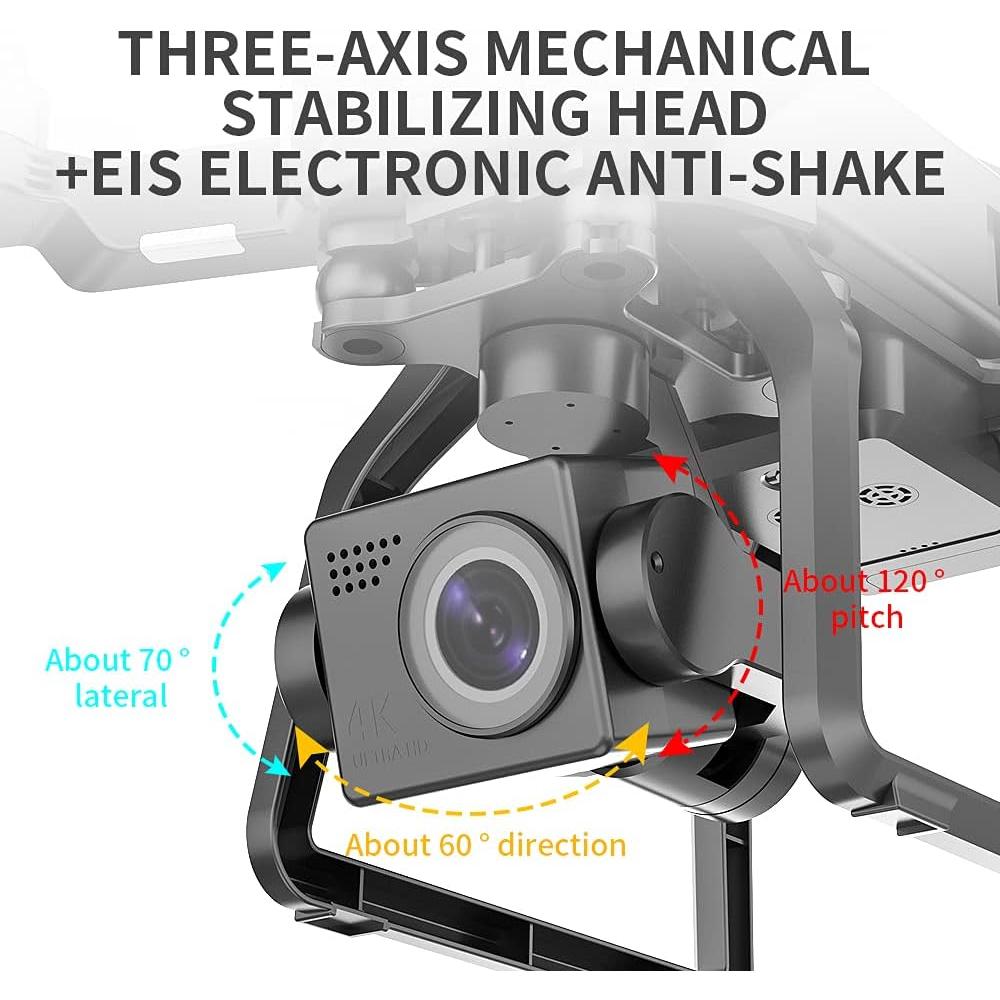 Drone SJRC F7 PRO GPS 4K con Gimbal 3 Ejes y 1 Batería