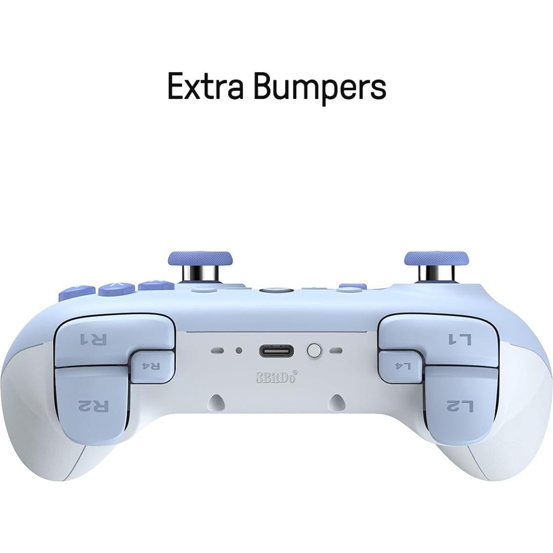 Controlador Bluetooth 8Bitdo Ultimate 2C Azul con Joysticks Hall