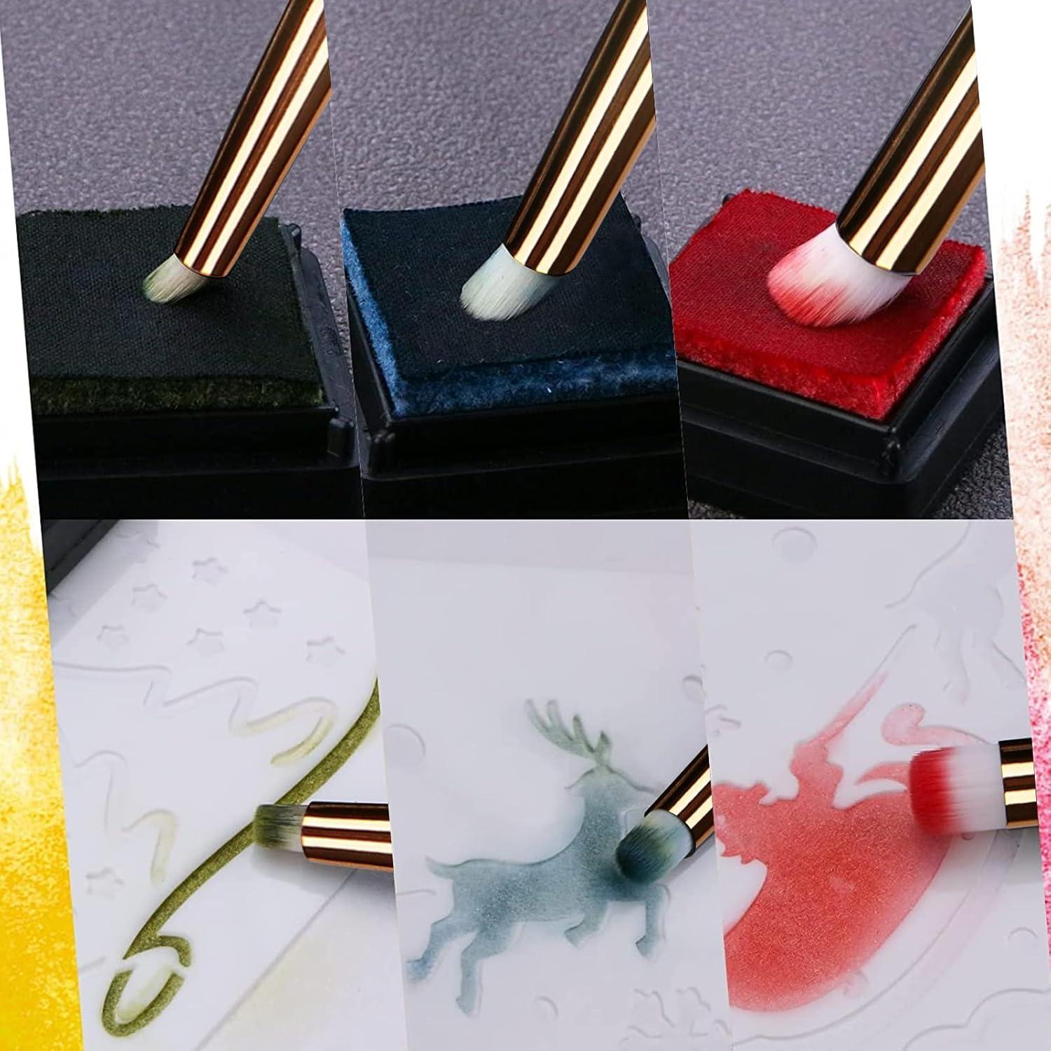 Cepillos de Pintura Miniatura UNIMEIX 12 Piezas Detalle