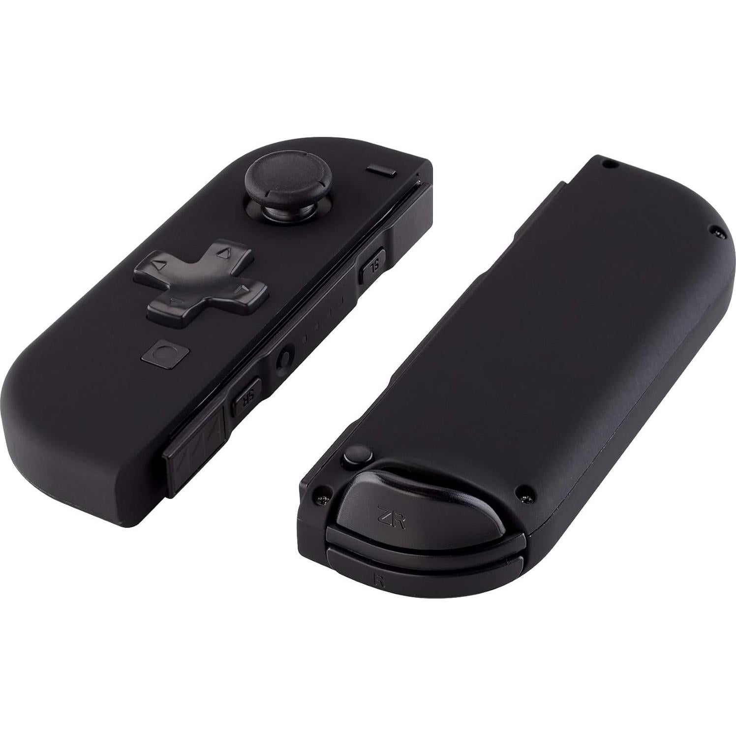 Carcasa Joy-Con eXtremeRate Negra con Botones D-Pad para Nintendo Switch