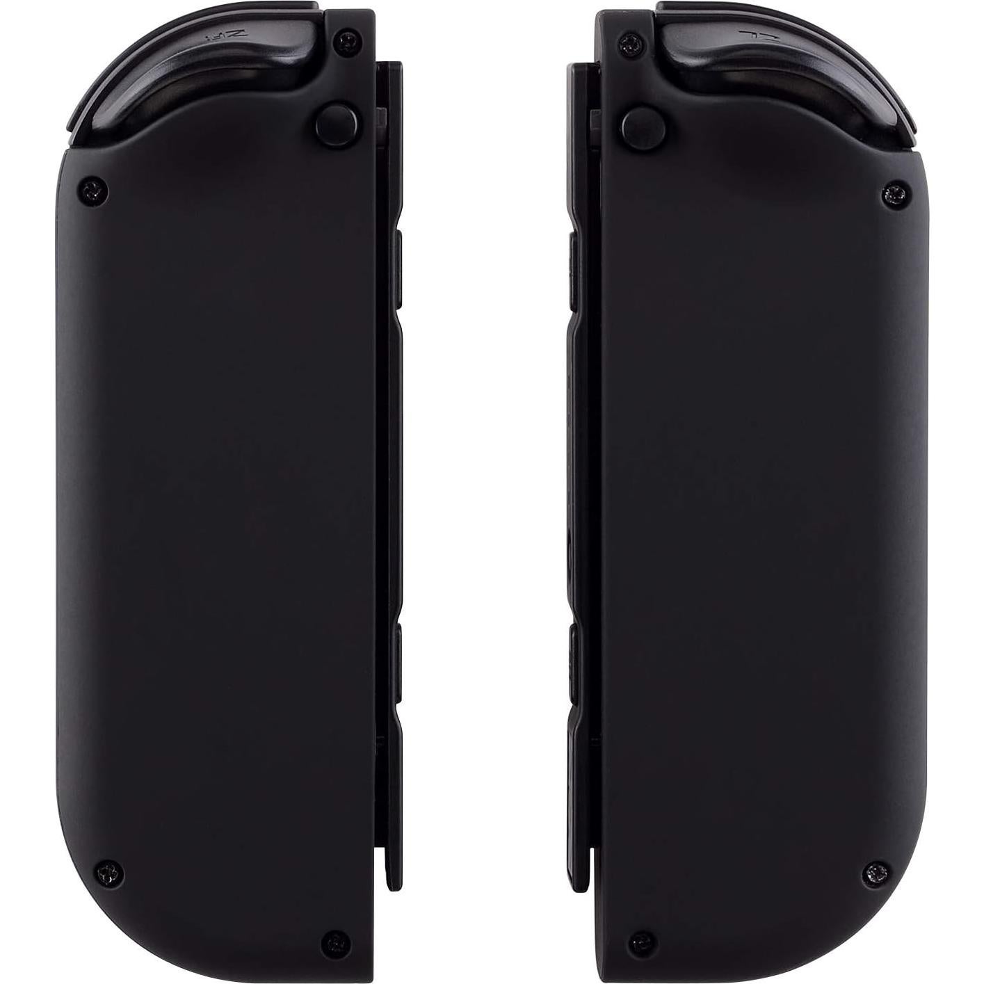 Carcasa Joy-Con eXtremeRate Negra con Botones D-Pad para Nintendo Switch