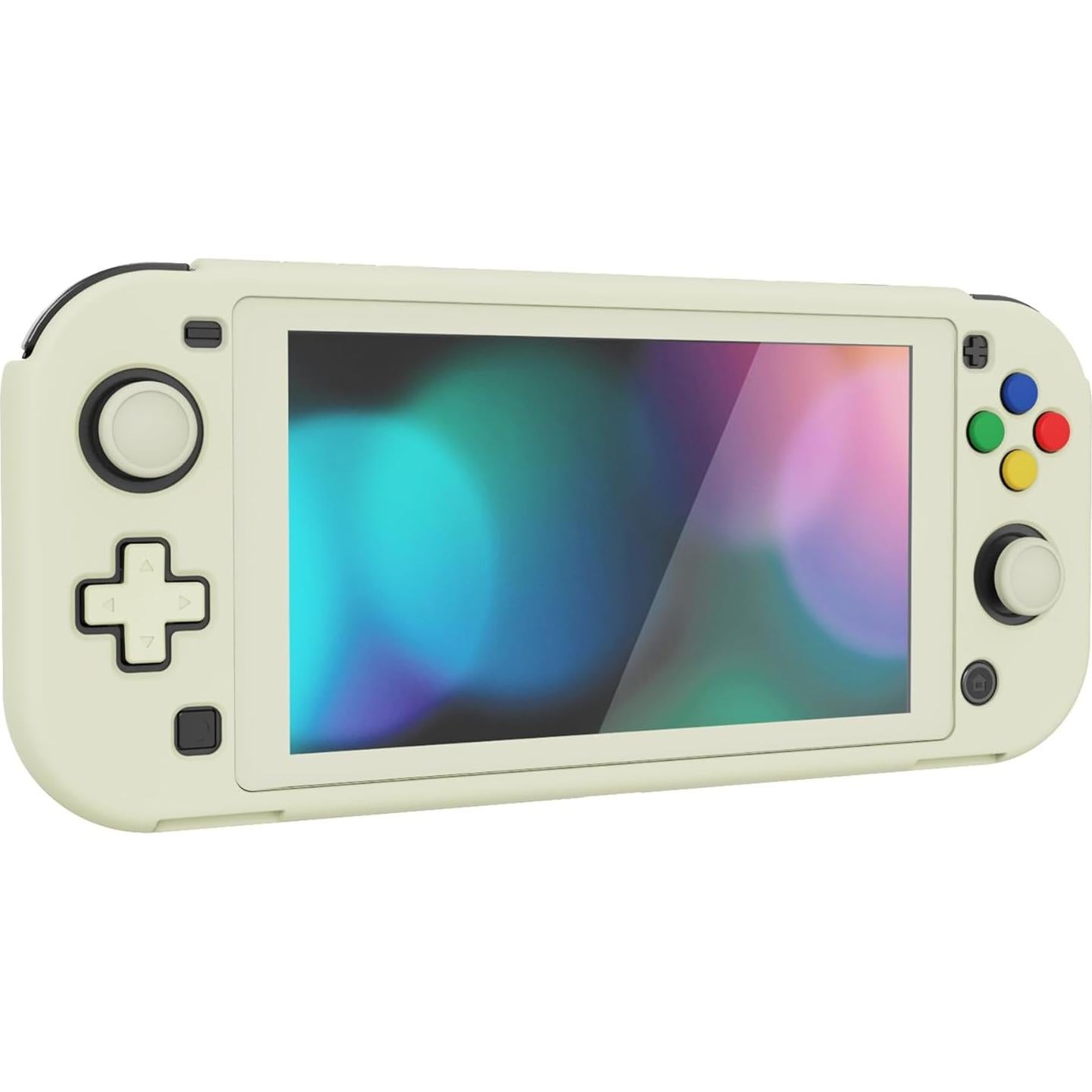 Funda Protectora PlayVital para Nintendo Switch Lite Amarillo