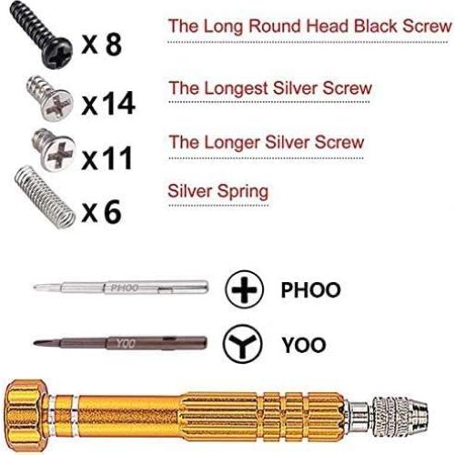 Juego de Botones eXtremeRate Camaleón Verde Púrpura para JoyCon