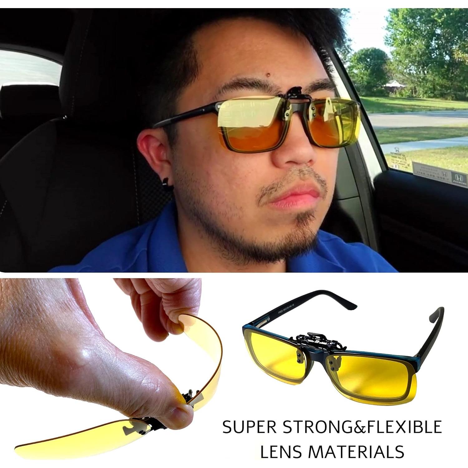 Gafas de Sol Polarizadas Clip On GREAT PICK Visión Nocturna