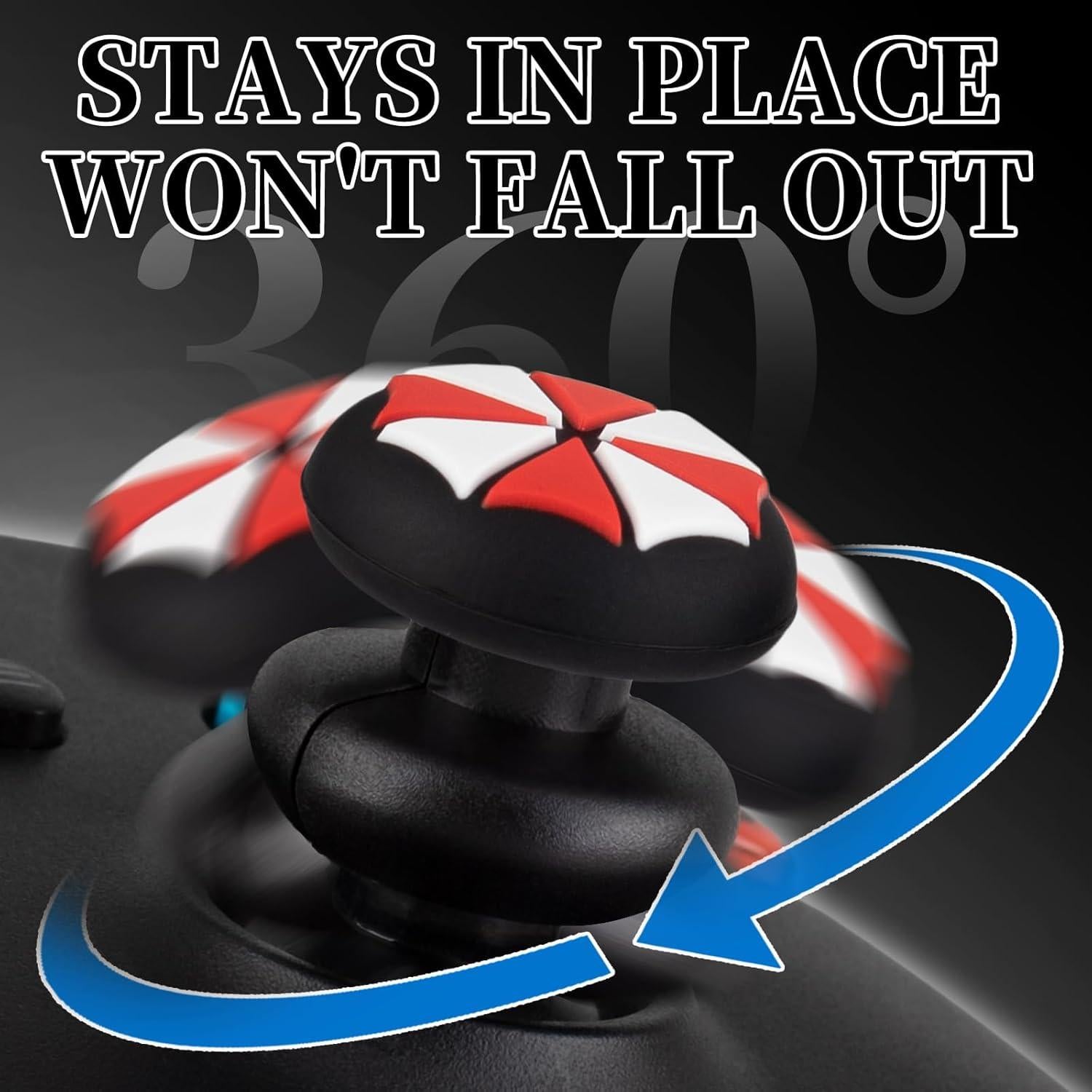 Extensores de Thumbstick y Grip de Pulgar PlayRealm para Xbox