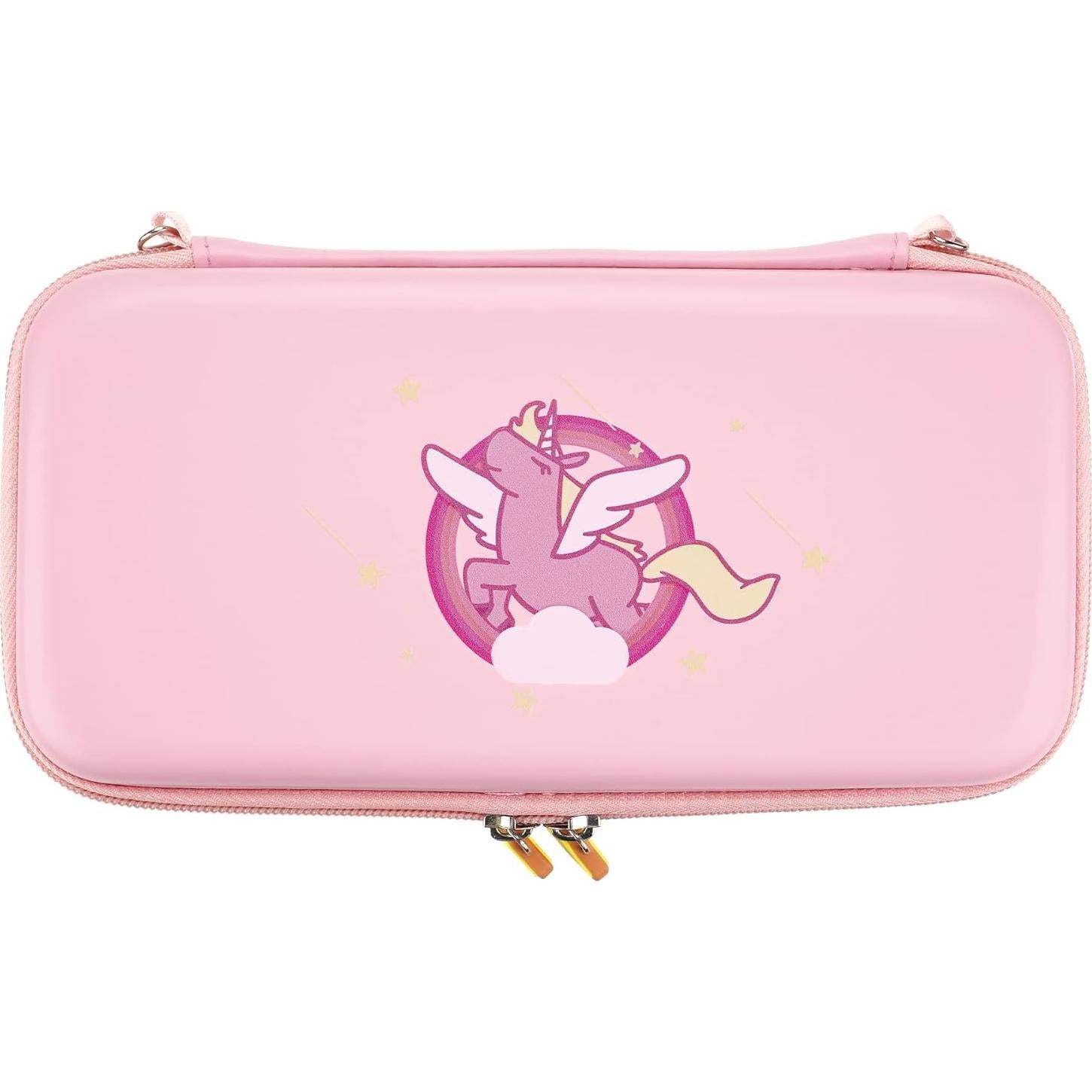 Funda de Transporte Dura eXtremeRate para Nintendo Switch Lite Rosa