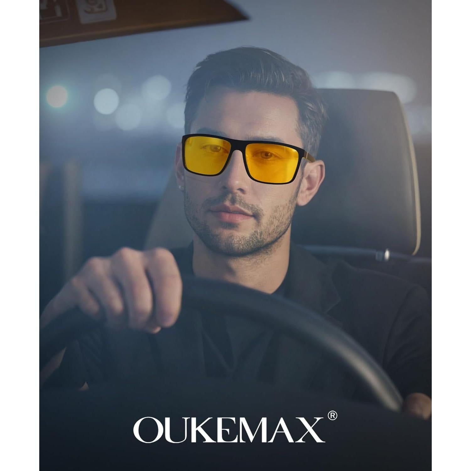 Gafas de sol polarizadas OUKEMAX UV400 unisex 3 paquetes