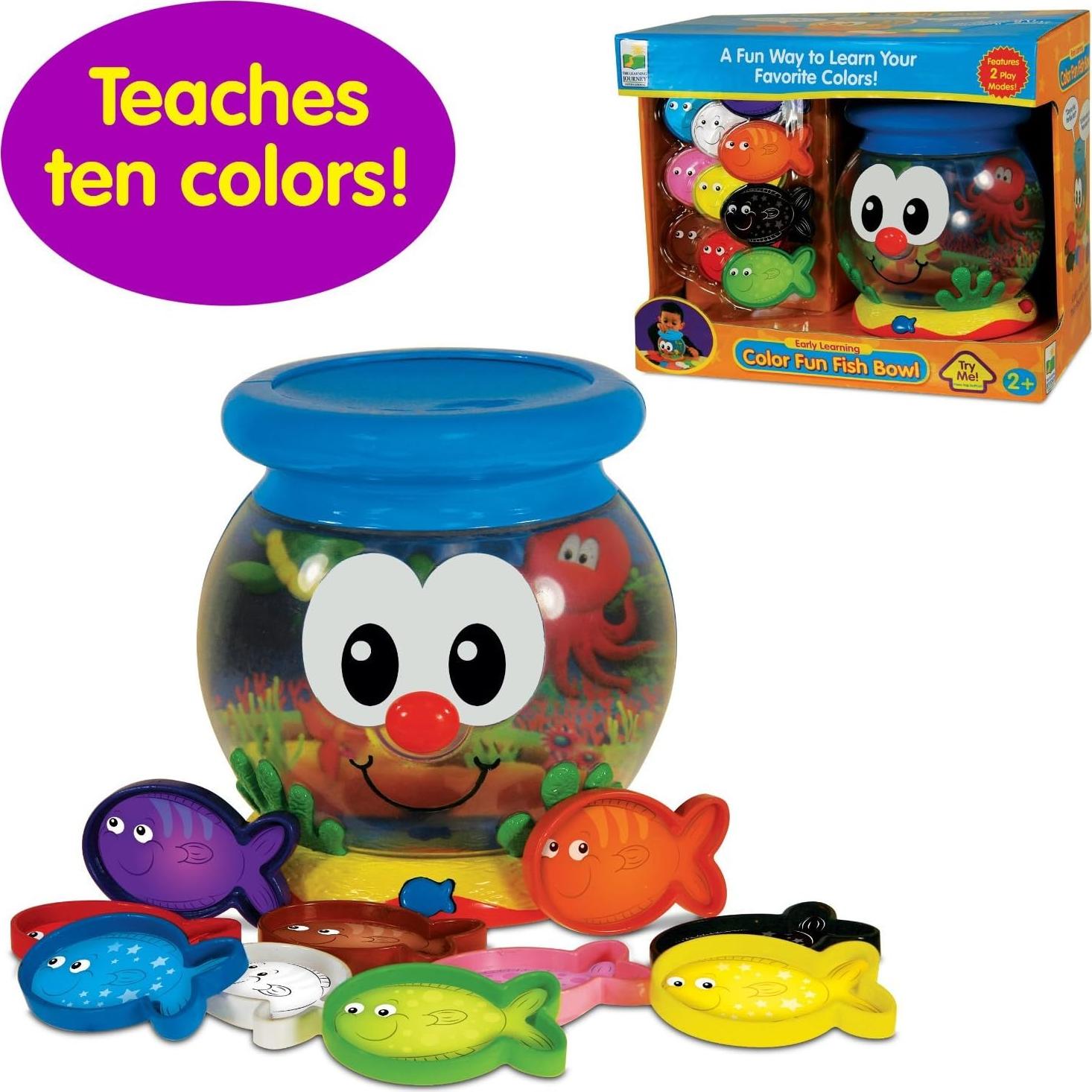 Pecera Divertida de Colores El Viaje del Aprendizaje - Juguete Educativo