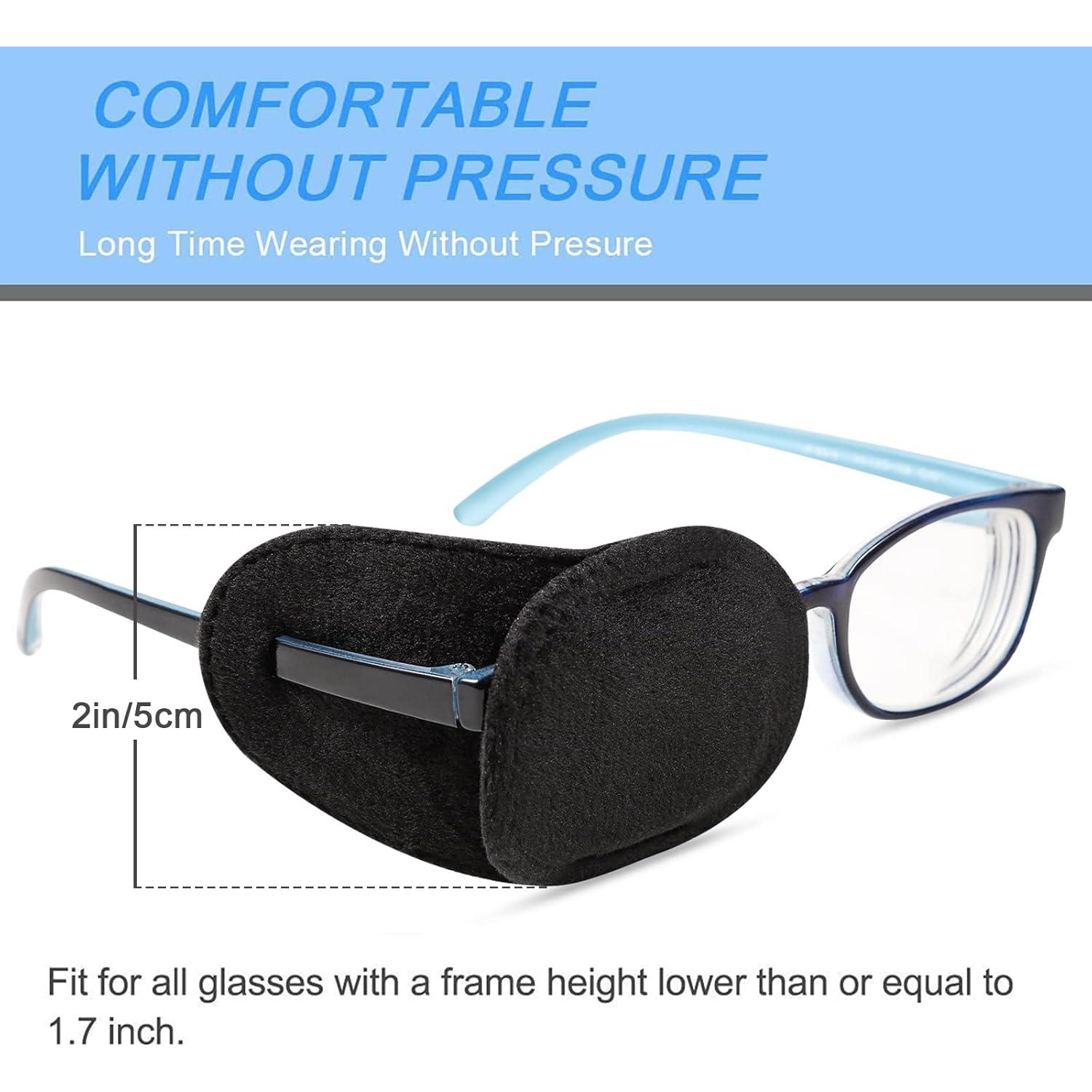 Paquete de 4 Parches Oculares Hecaty para Niños 10x5cm