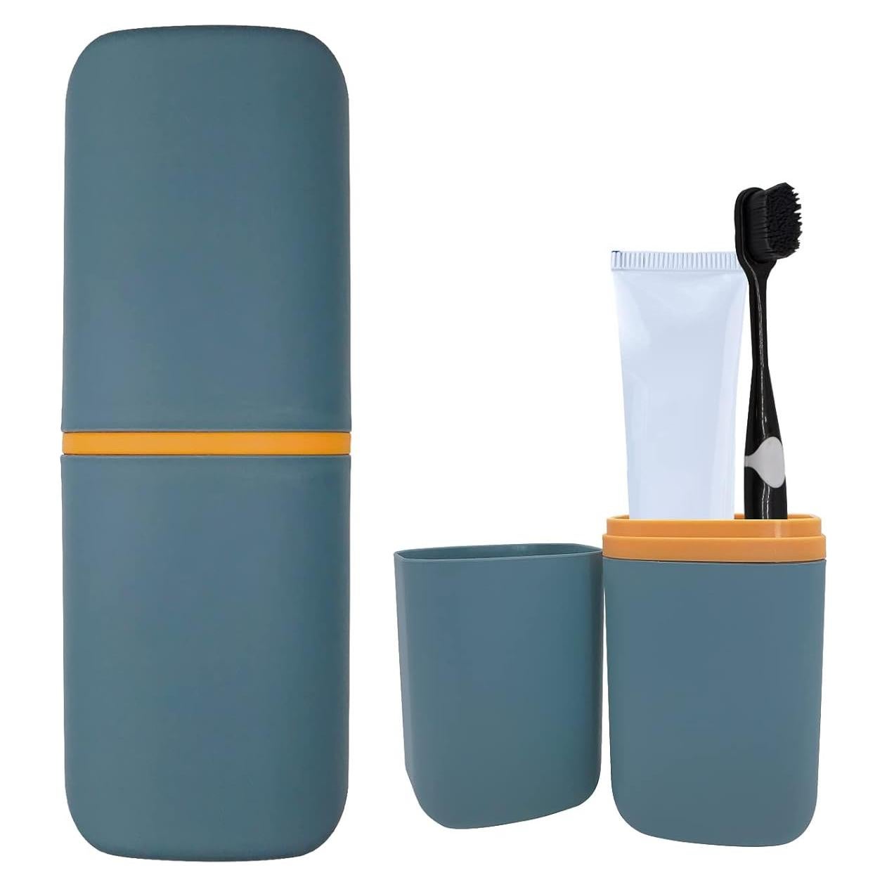 Estuche de Cepillo de Dientes SietDESEO Azul Marino 20x7.8cm