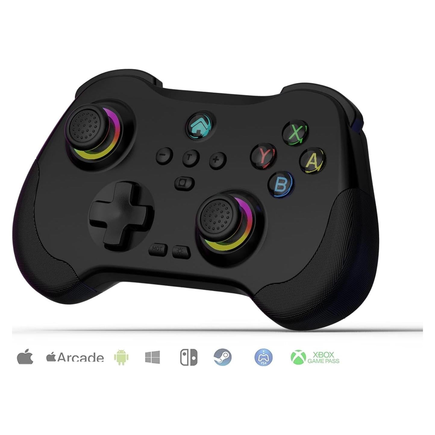 Controlador Inalámbrico Koiiko para iPad/iPhone/Android/PC/Switch - Negro