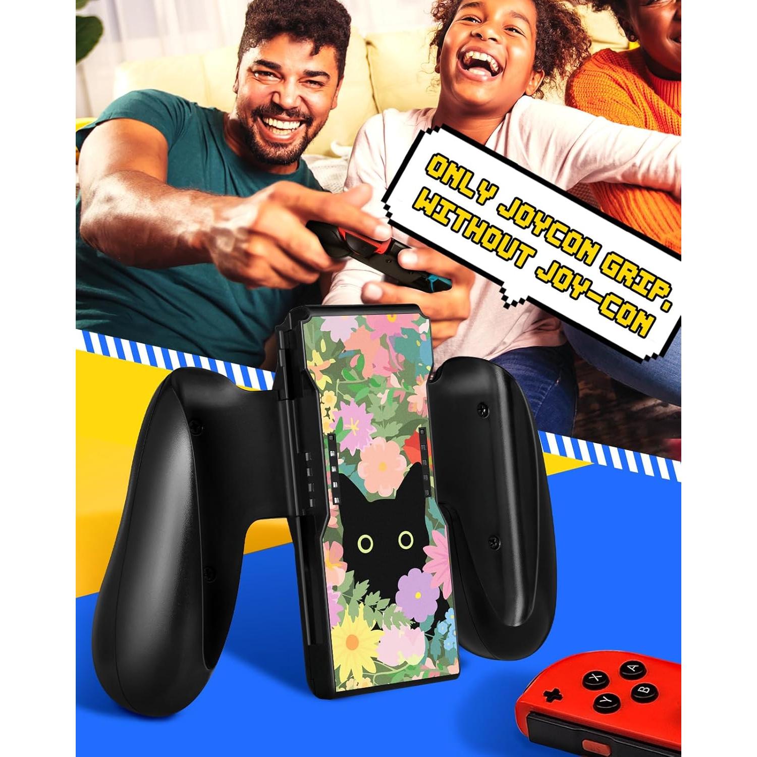 Agarre Joy-Con Lotadilo para Nintendo Switch - Diseño Gato