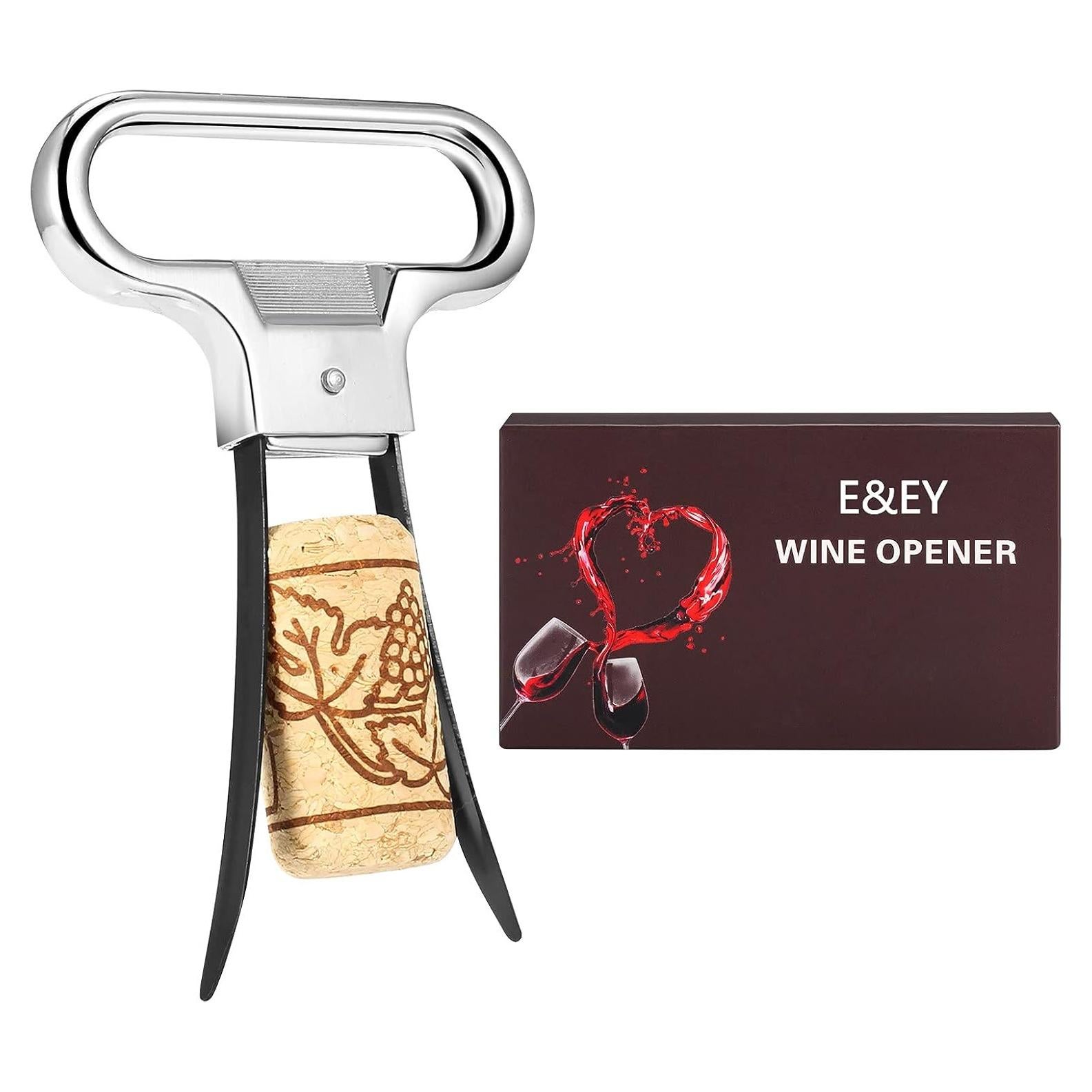 Abrebotellas de Vino Ah-So E&EY de Acero Inoxidable