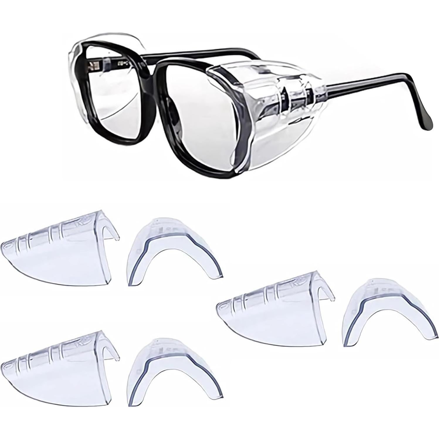 Protectores Laterales para Gafas Korty 3 Pares TPU Flexibles