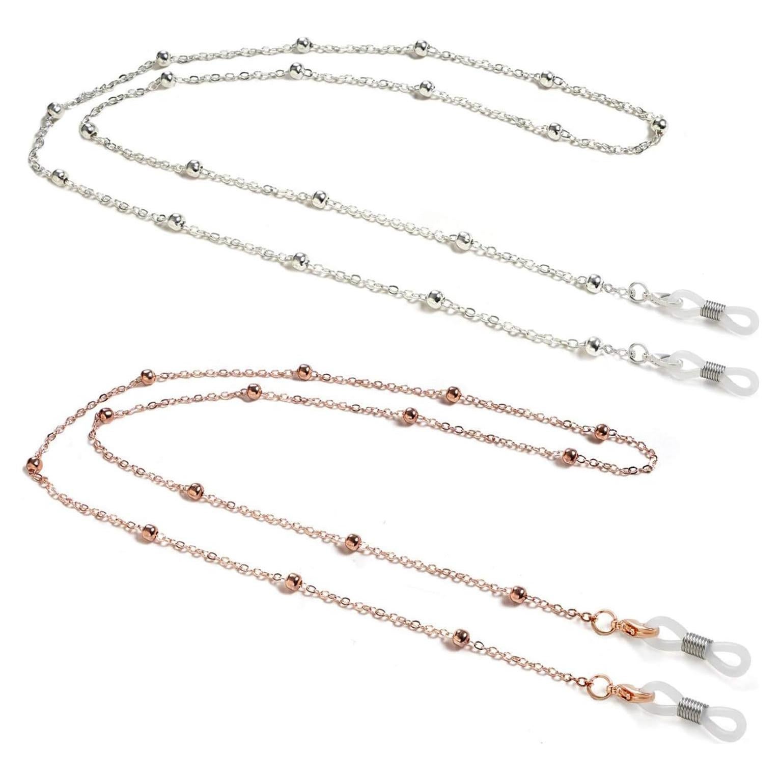 Cadena de Gafas ZOORON 64-77 cm Perlas Premium Ajustable