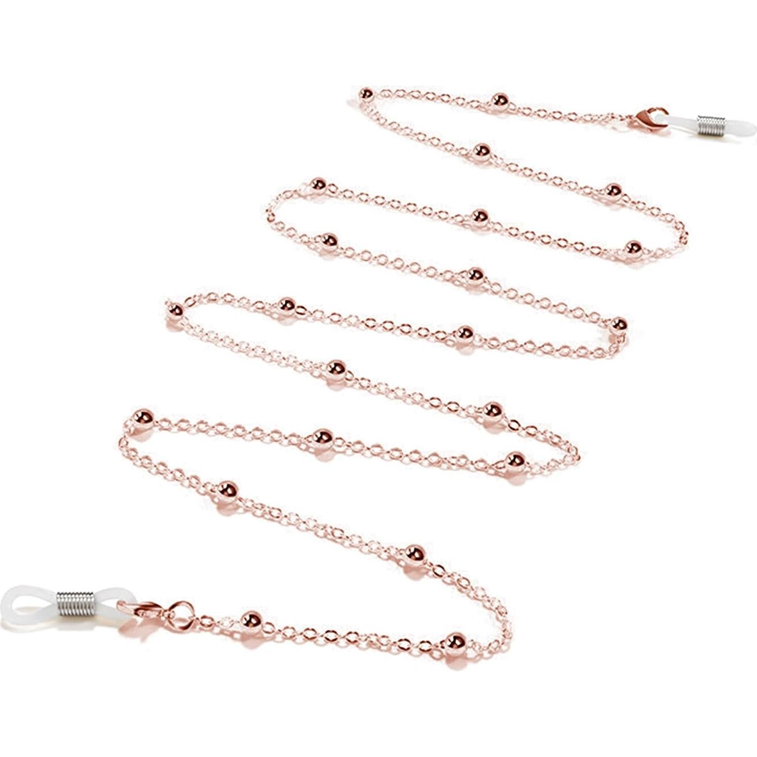 Cadena de Gafas ZOORON 64-77 cm Perlas Premium Ajustable