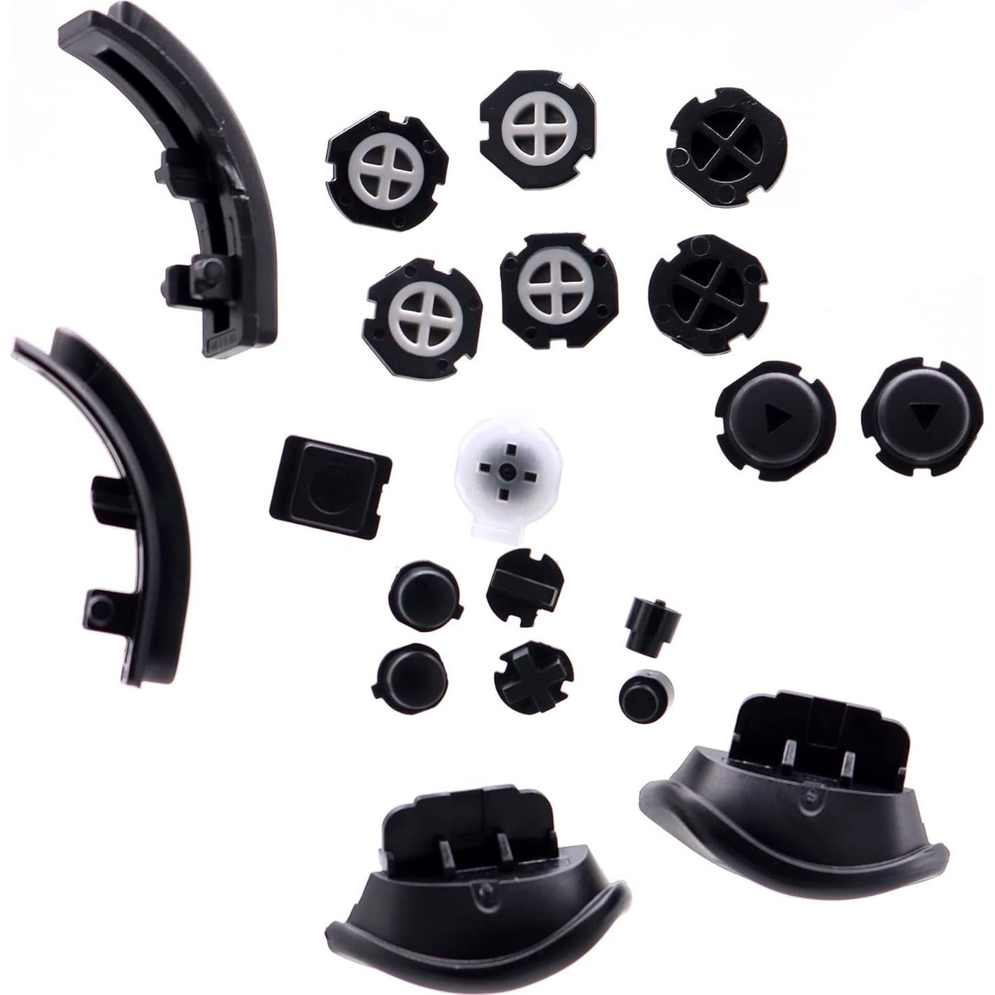 Conjunto de Botones Completos para Joy-Con Nintendo Switch - Negro