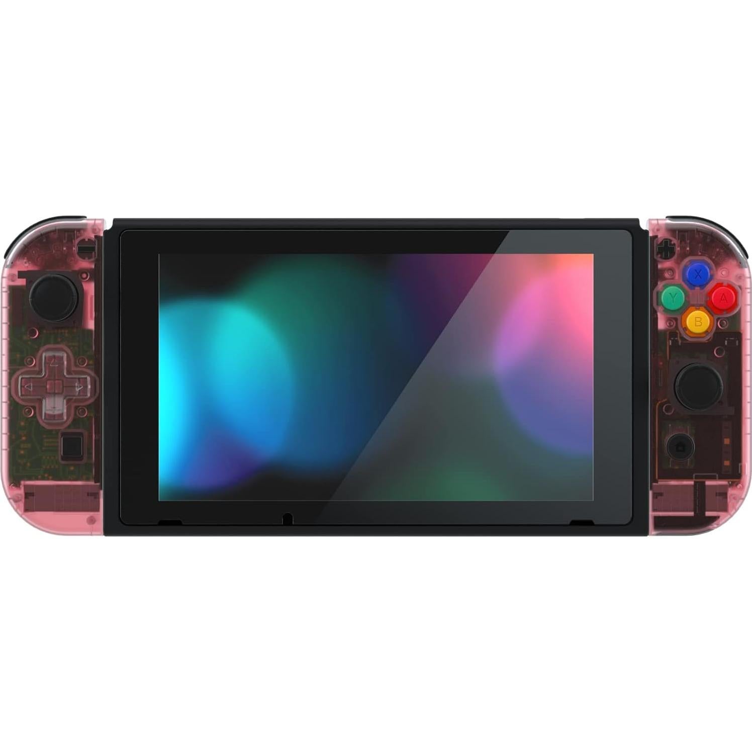 Carcasa de Reemplazo Joycon eXtremeRate Rosa Cereza para Nintendo Switch