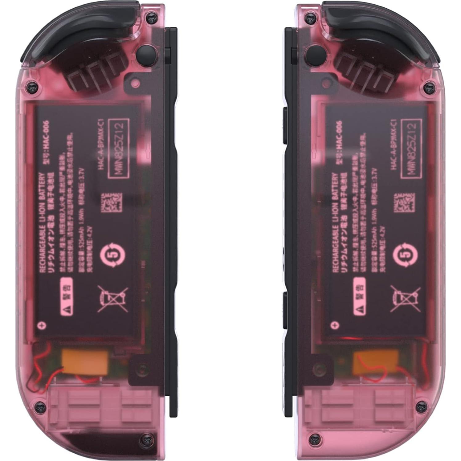 Carcasa de Reemplazo Joycon eXtremeRate Rosa Cereza para Nintendo Switch