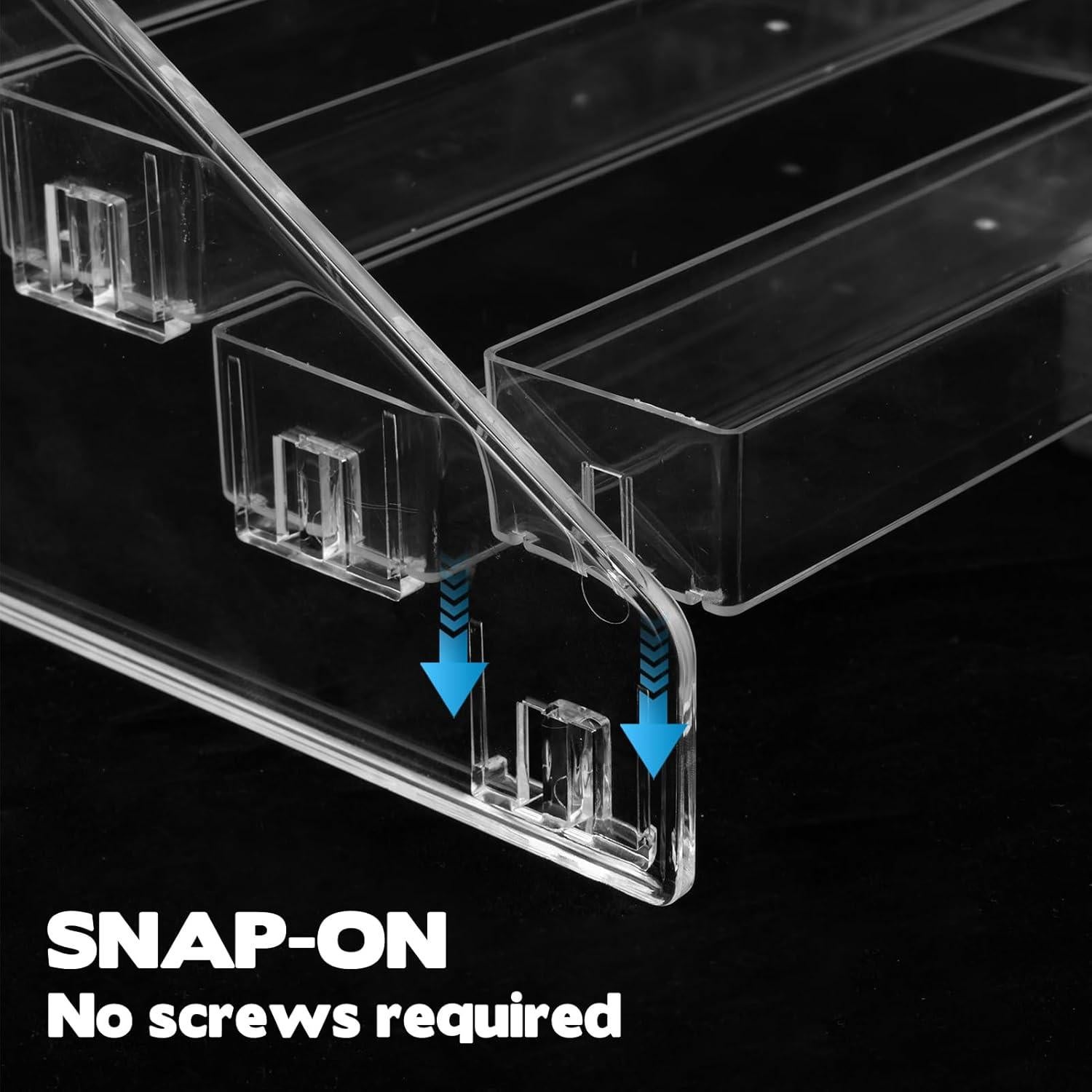 Organizador de Pintura YEXEXINM 7 Niveles con Soporte