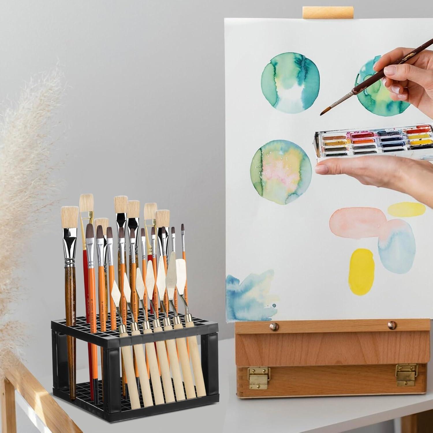 Organizador de Pintura YEXEXINM 7 Niveles con Soporte