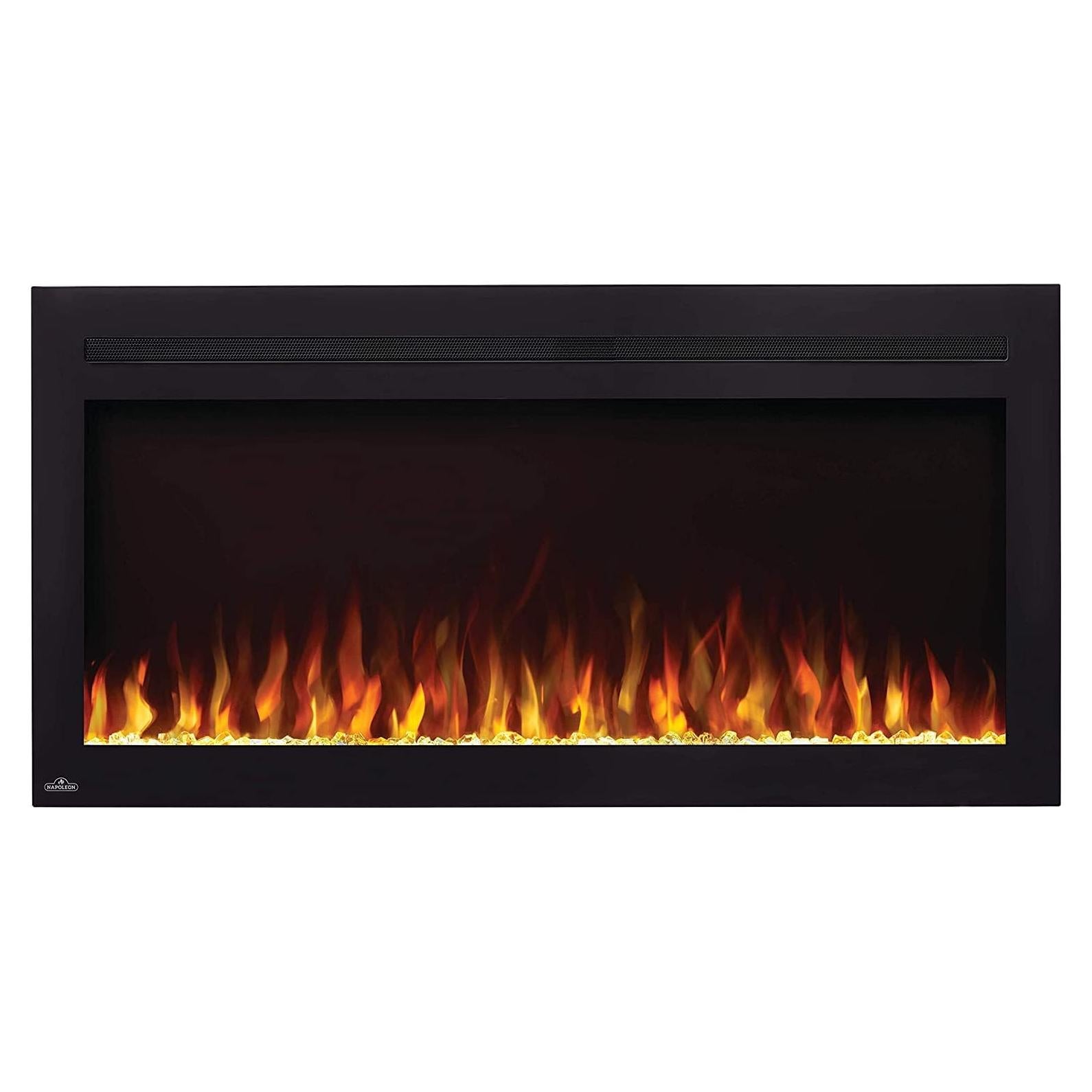 Chimenea Eléctrica Napoleon Purview 42" Montaje en Pared Negra