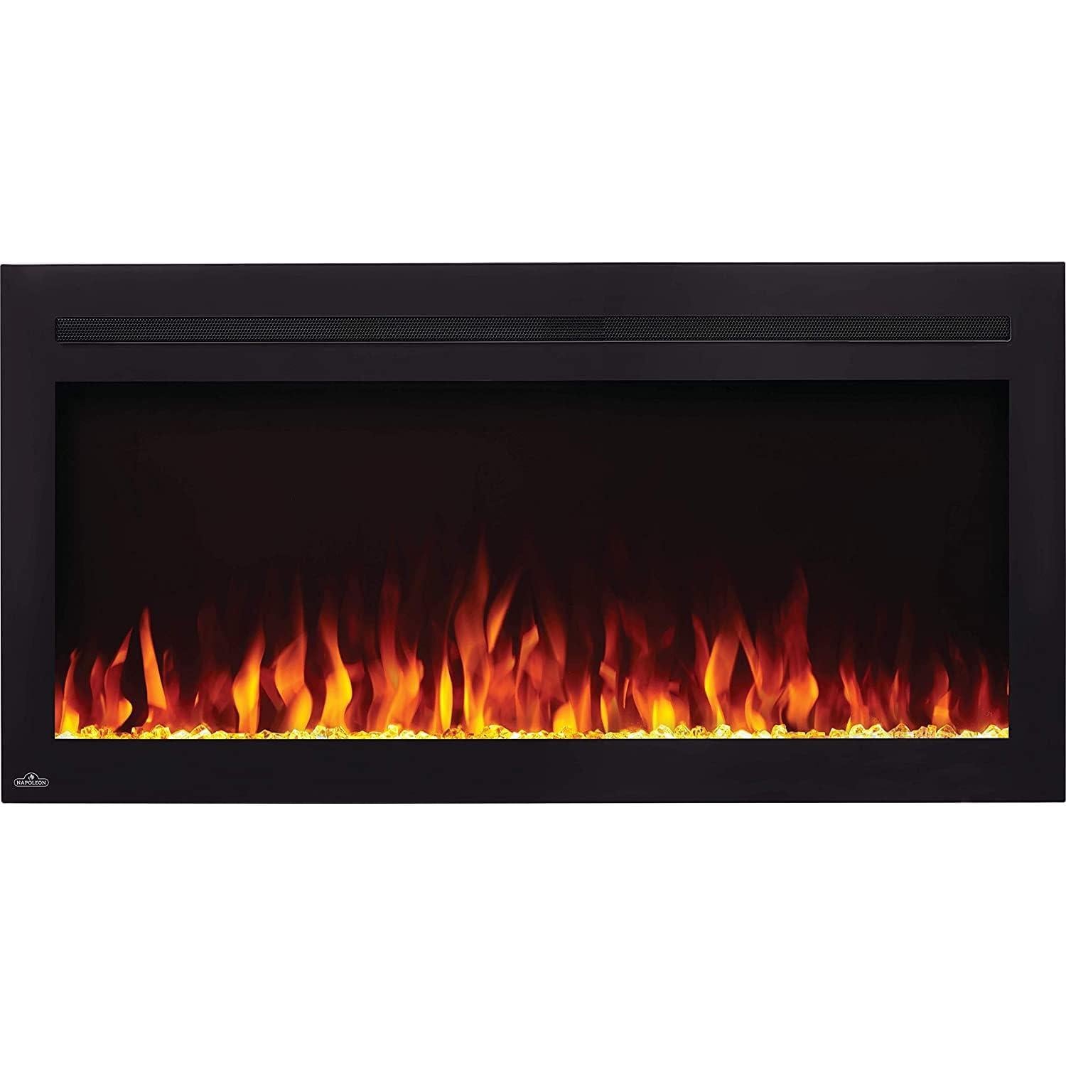 Chimenea Eléctrica Napoleon Purview 42" Montaje en Pared Negra