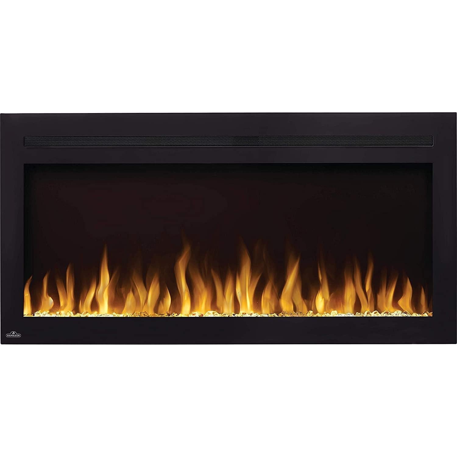 Chimenea Eléctrica Napoleon Purview 42" Montaje en Pared Negra