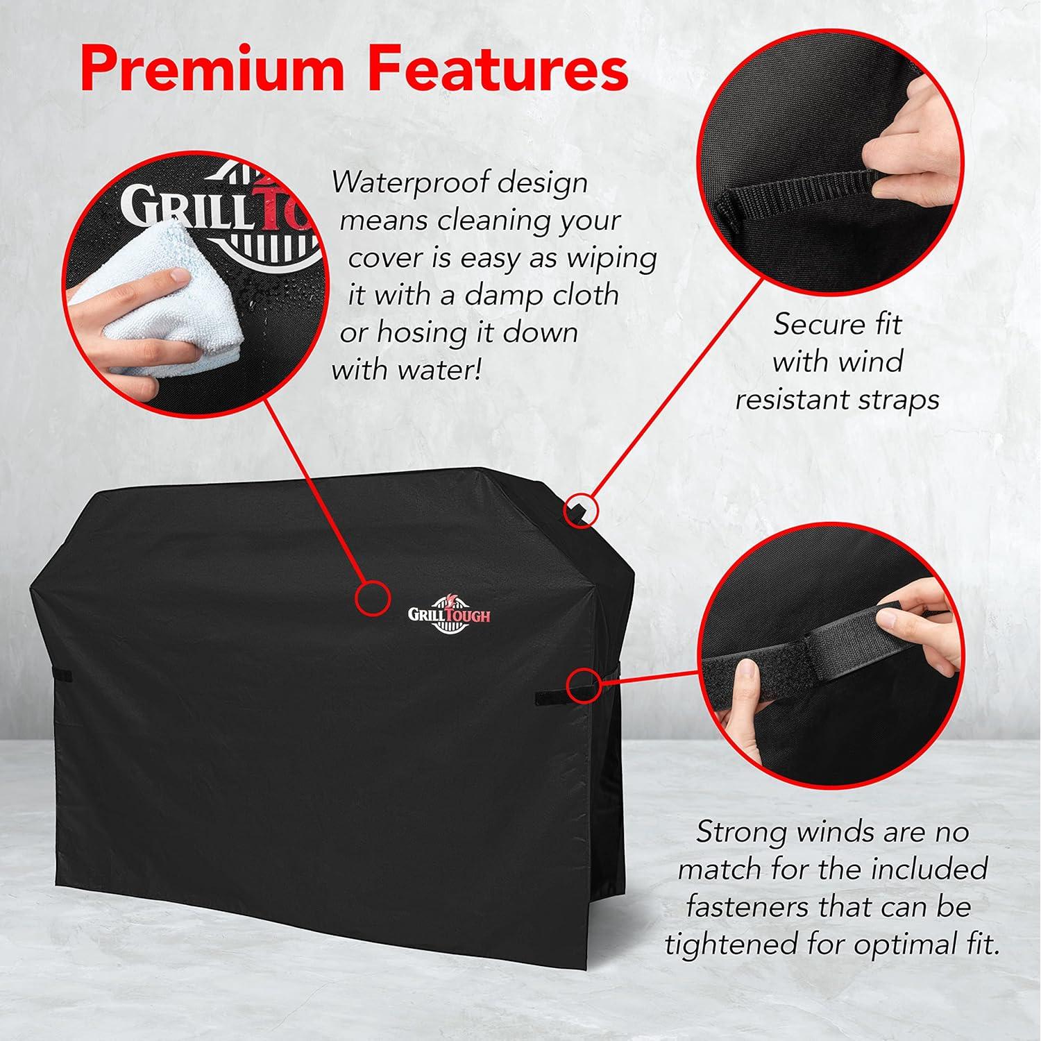 Funda para Parrilla GrillTough 64x24x48cm Impermeable