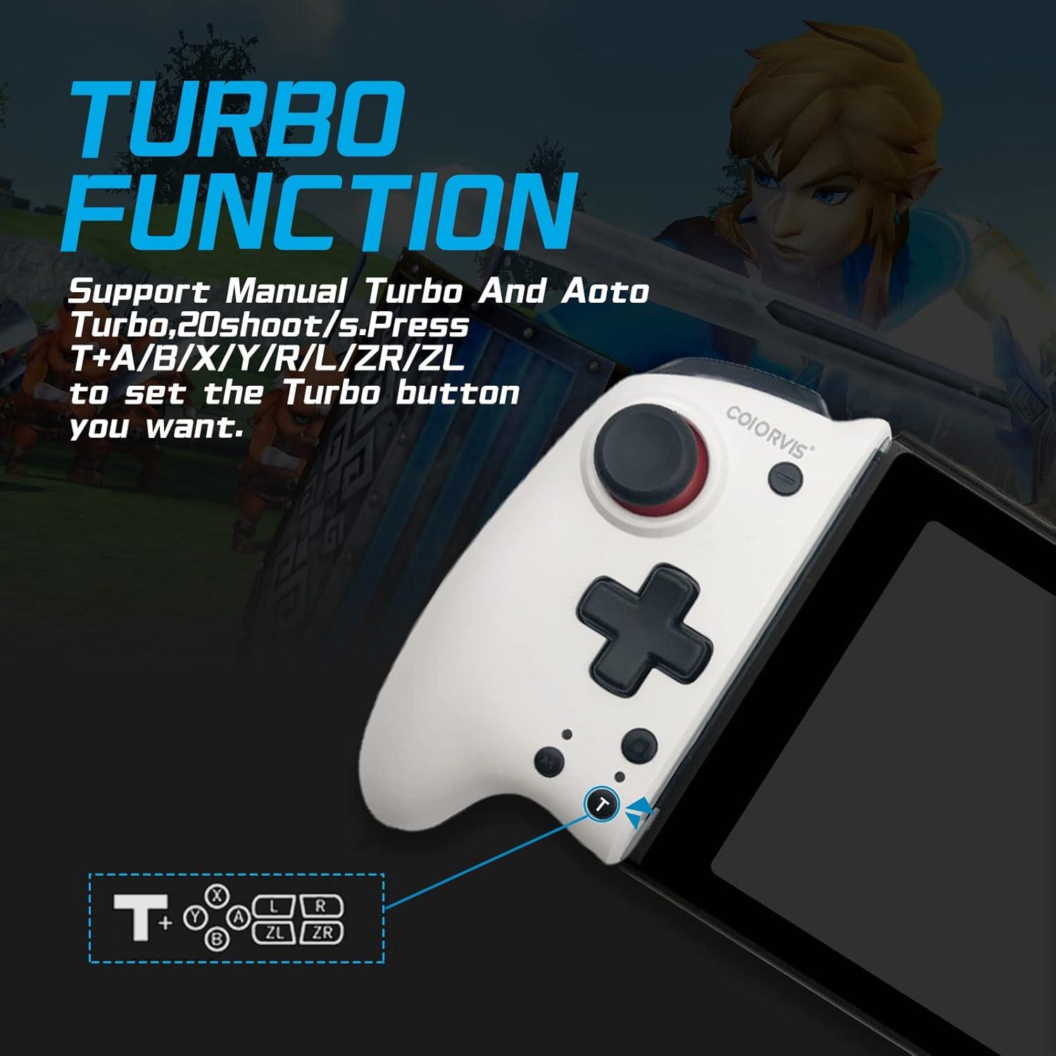 Controlador Joypad Inalámbrico COIORVIS para Switch y iOS16