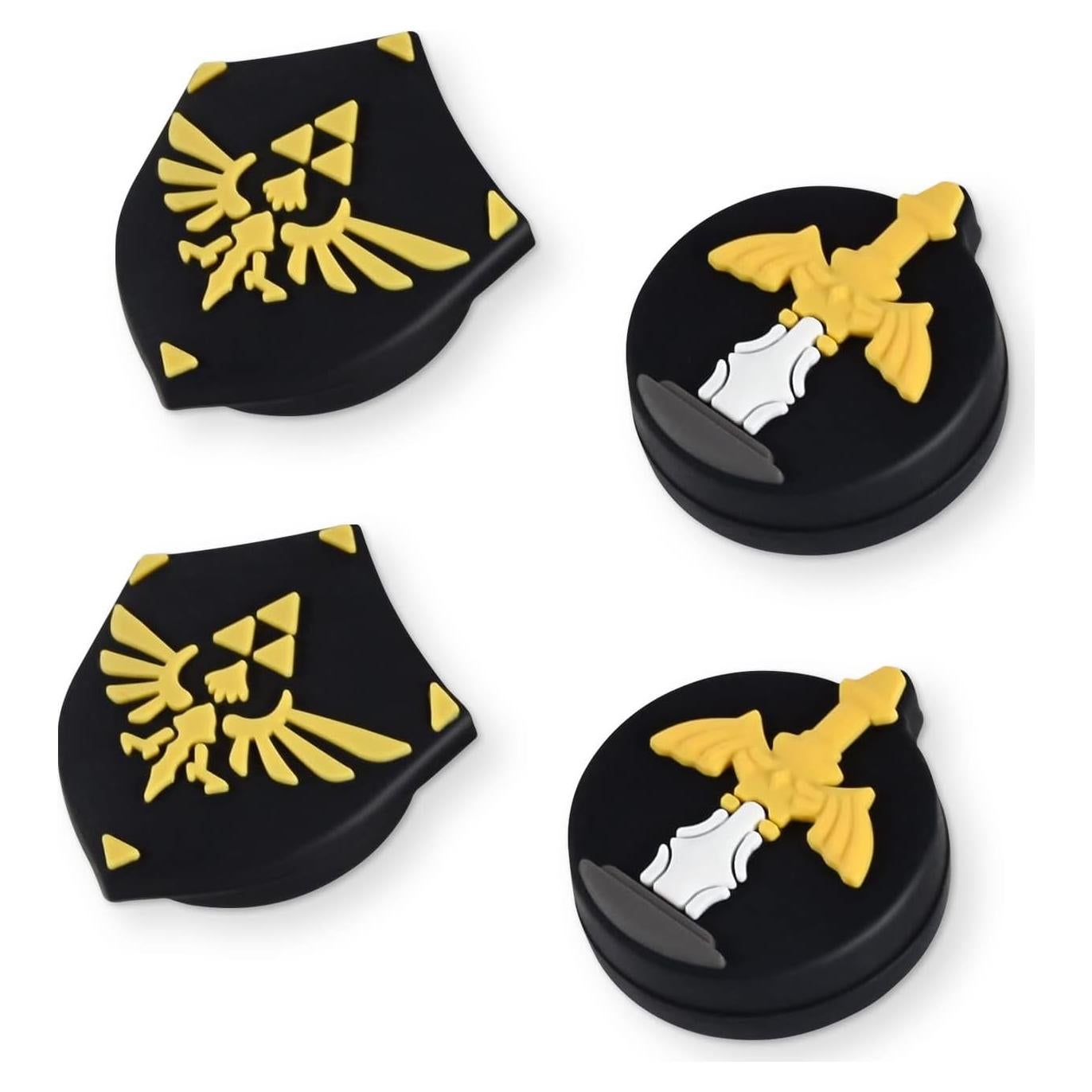 Tapas de agarre para pulgar DLseego para Nintendo Switch - 4 piezas