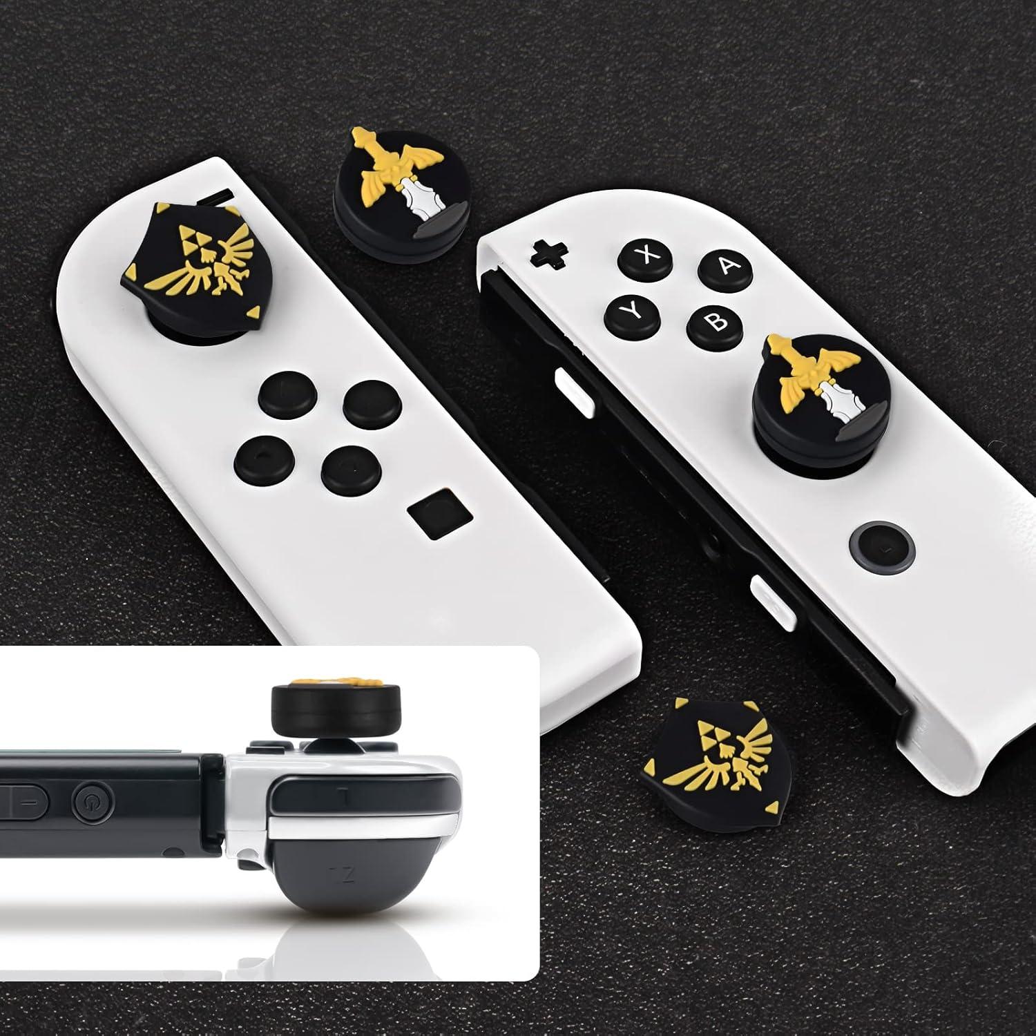 Tapas de agarre para pulgar DLseego para Nintendo Switch - 4 piezas