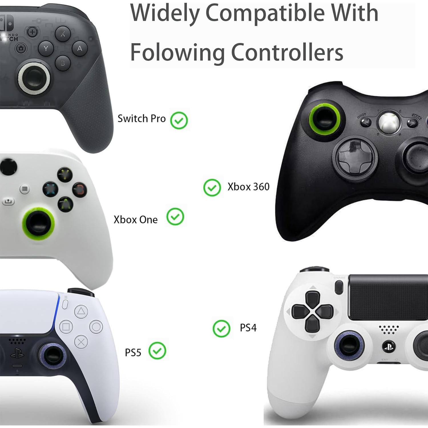 15 Anillos de Asistencia de Precisión TOPNI para PS4, PS5, Xbox