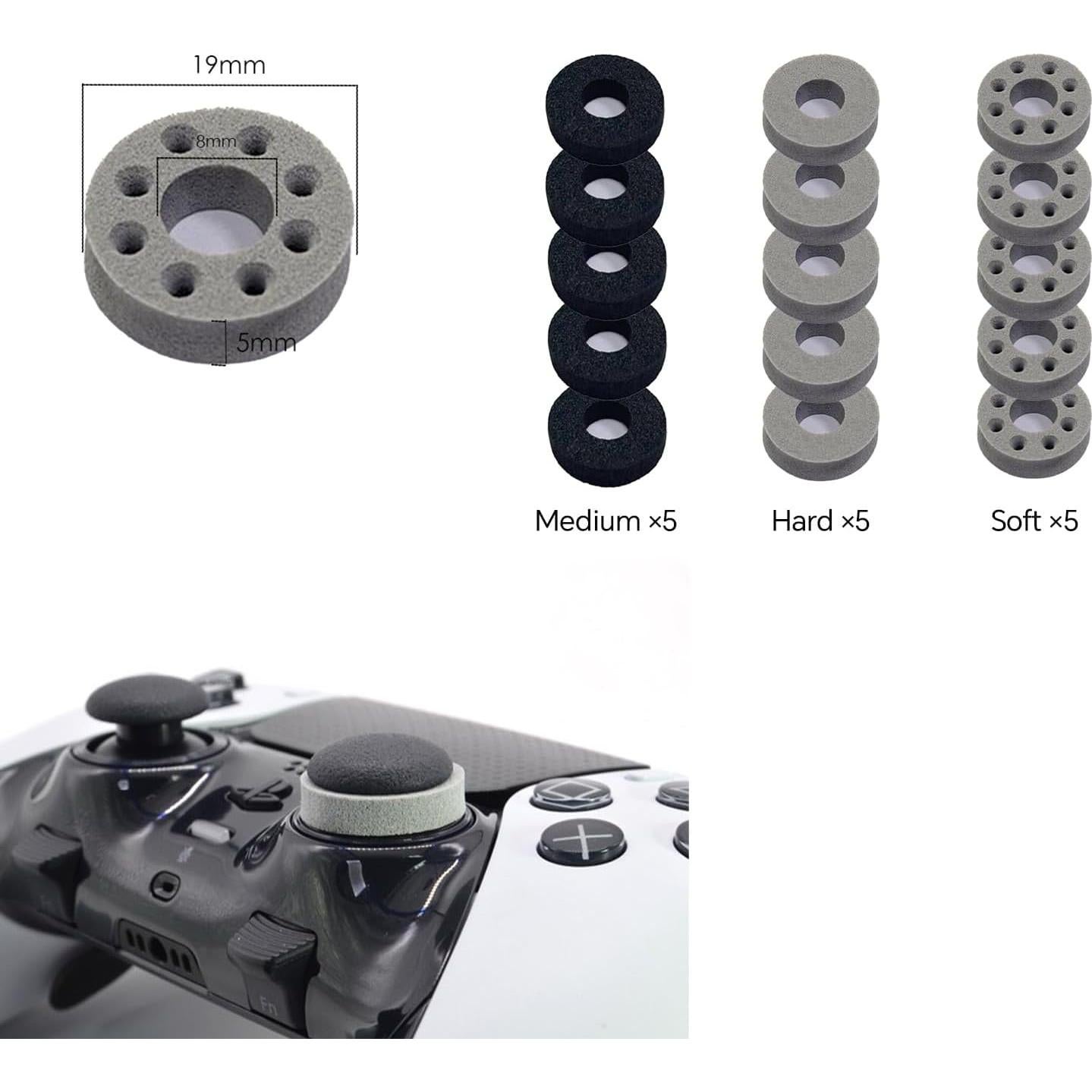 15 Anillos de Asistencia de Precisión TOPNI para PS4, PS5, Xbox