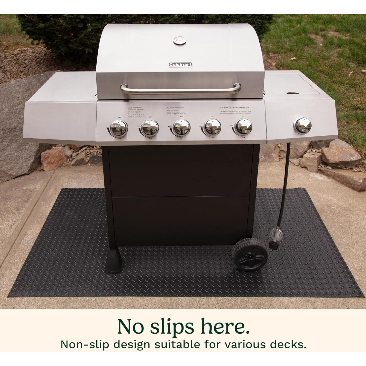 Alfombrilla Cuisinart 165x91 cm Antideslizante para BBQ