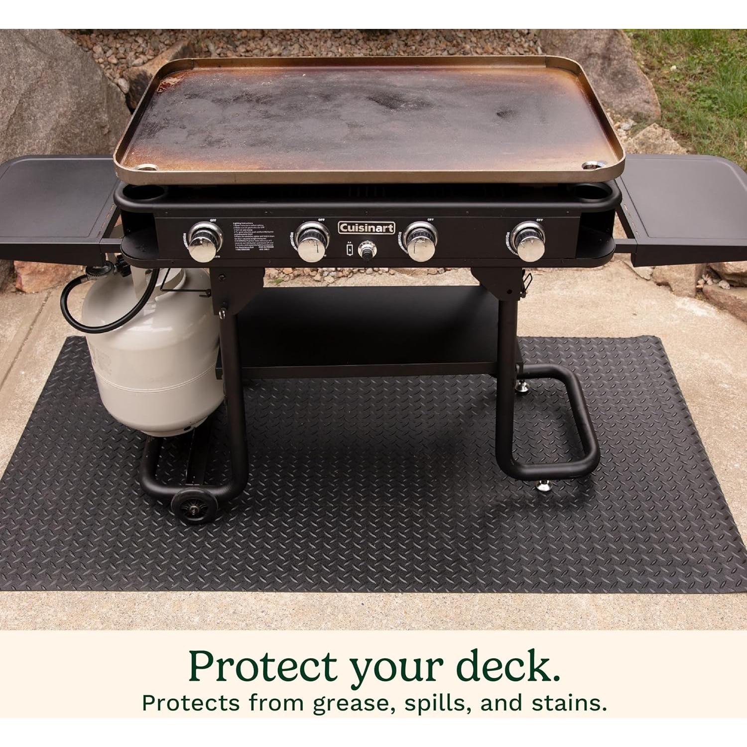 Alfombrilla Cuisinart 165x91 cm Antideslizante para BBQ