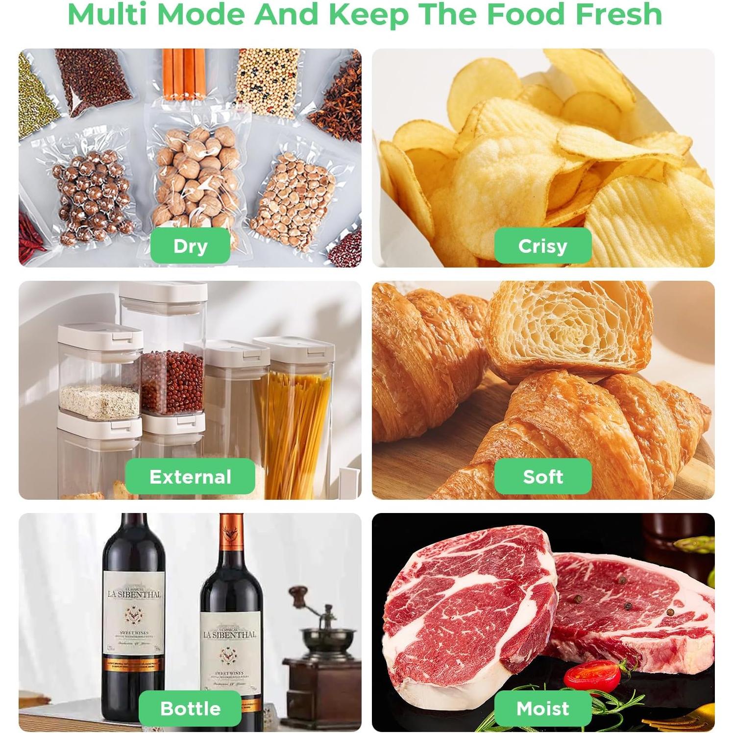 Máquina Selladora al Vacío Etunsia Recargable 1.18kg