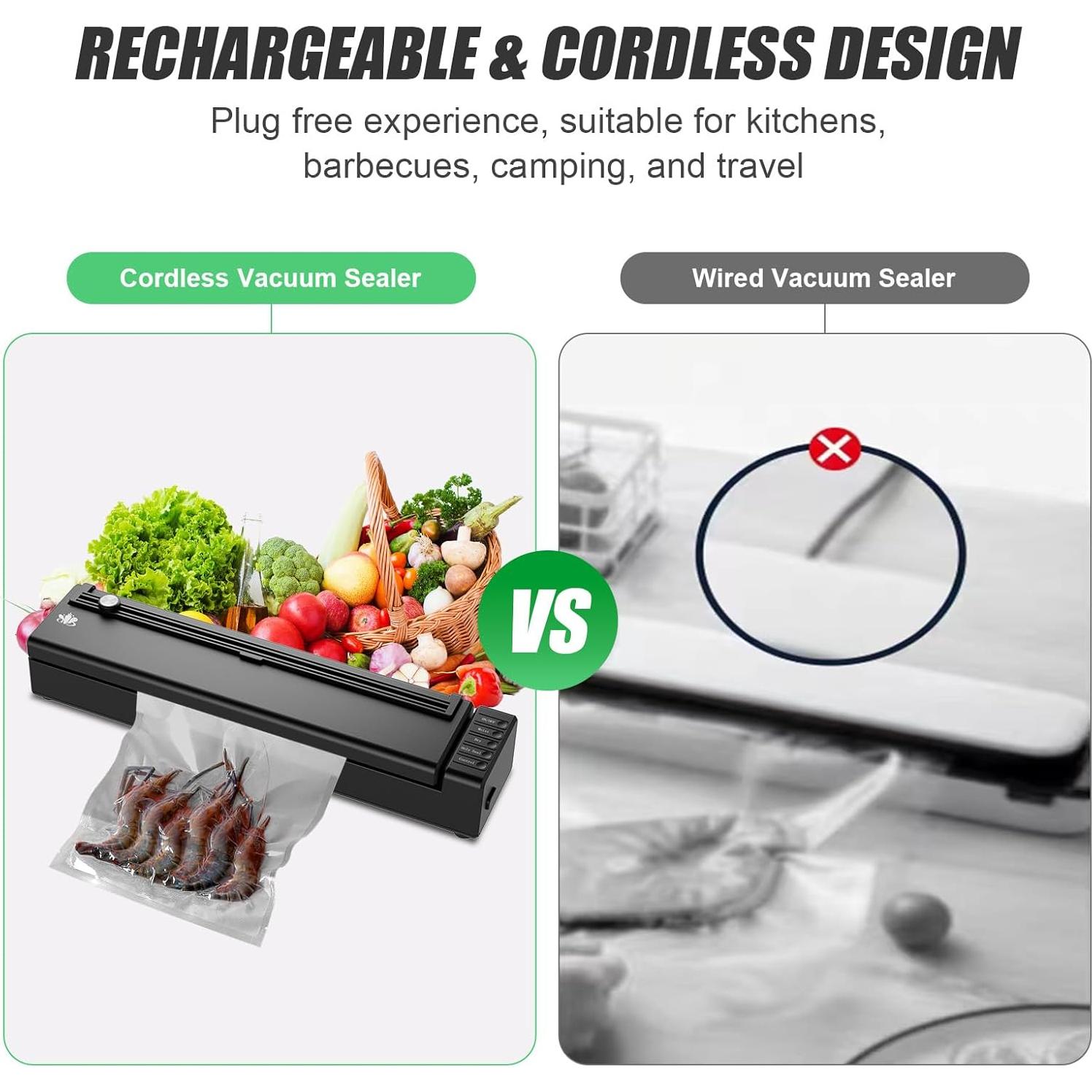 Máquina Selladora al Vacío Etunsia Recargable 1.18kg