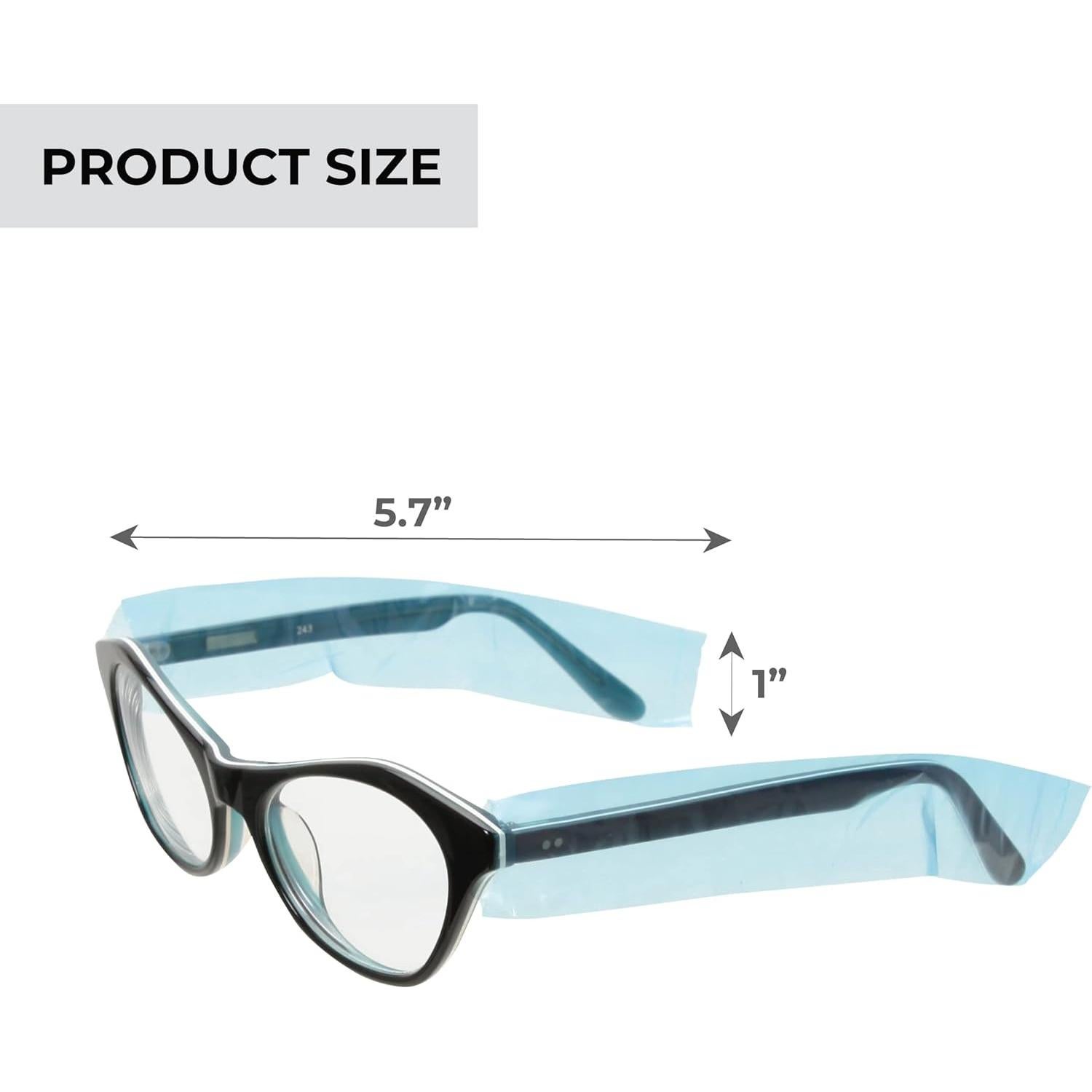 Fundas Protectores para Gafas ForPro 200 Unidades 14,61x2,54cm