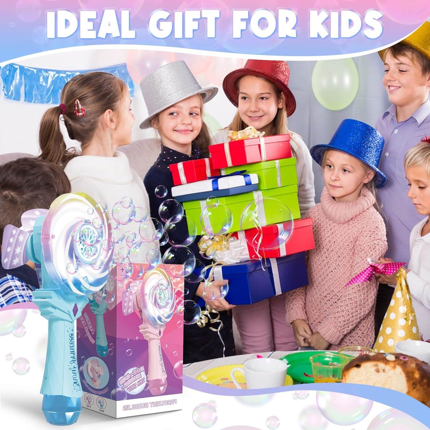 Varita de Burbujas Iluminada Britik Azul Recargable 0.49kg