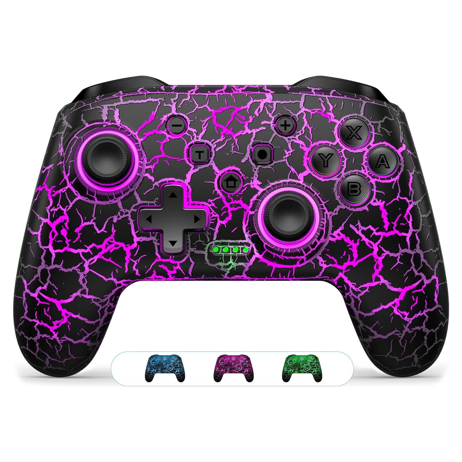 Controlador Inalámbrico Gammeefy para Nintendo Switch - Negro