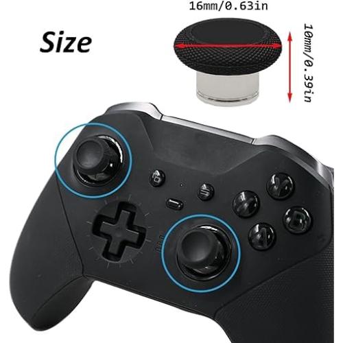 Reemplazo Palancas Cortas Metal Xbox Elite Series 2 - Negro