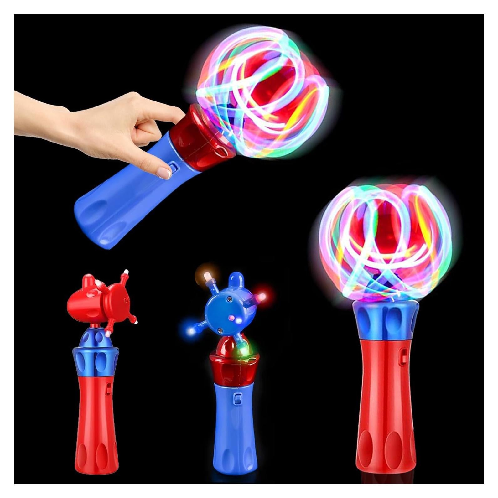 Varita Giratoria LED Iluminada La Compañía Dreidel 17.78 cm