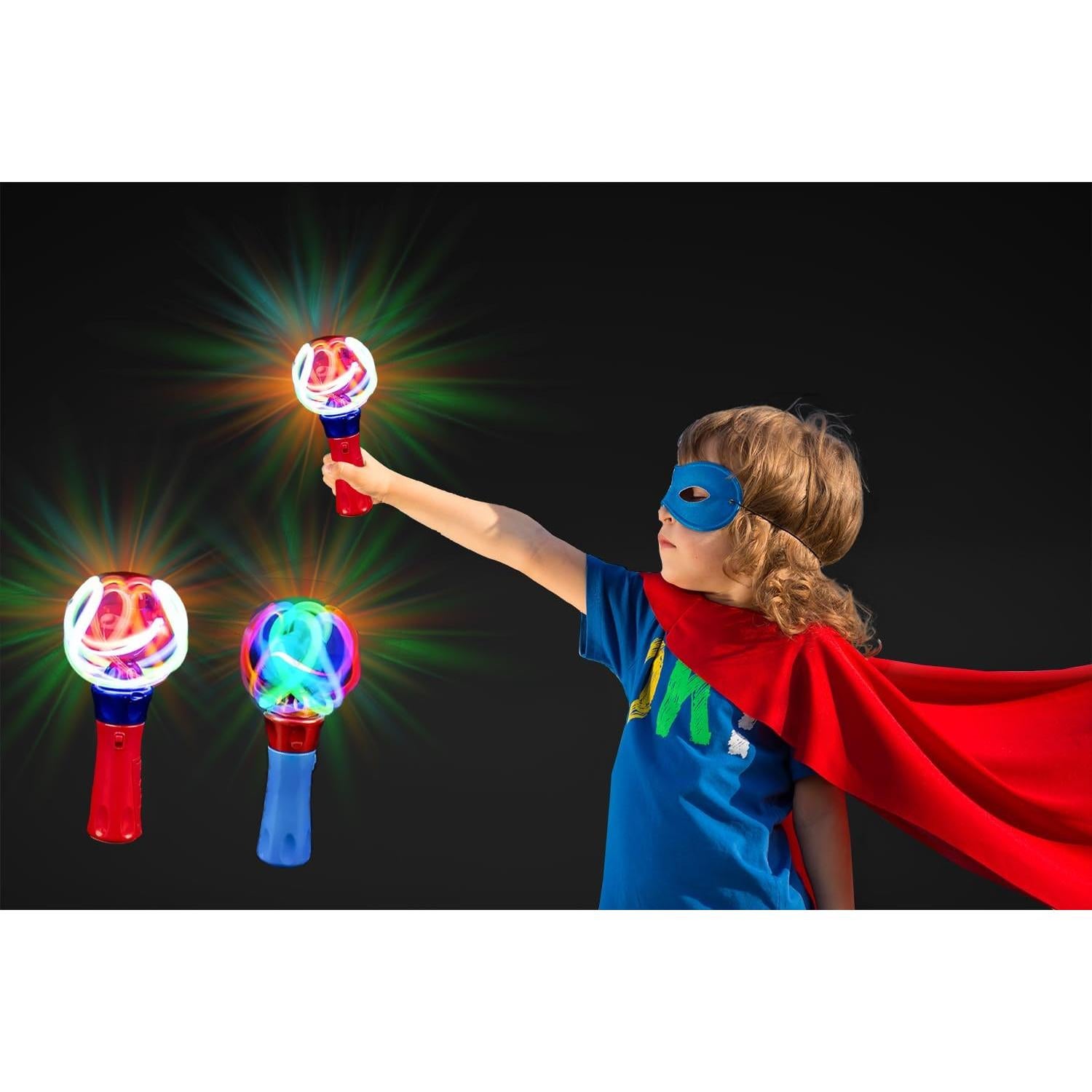 Varita Giratoria LED Iluminada La Compañía Dreidel 17.78 cm