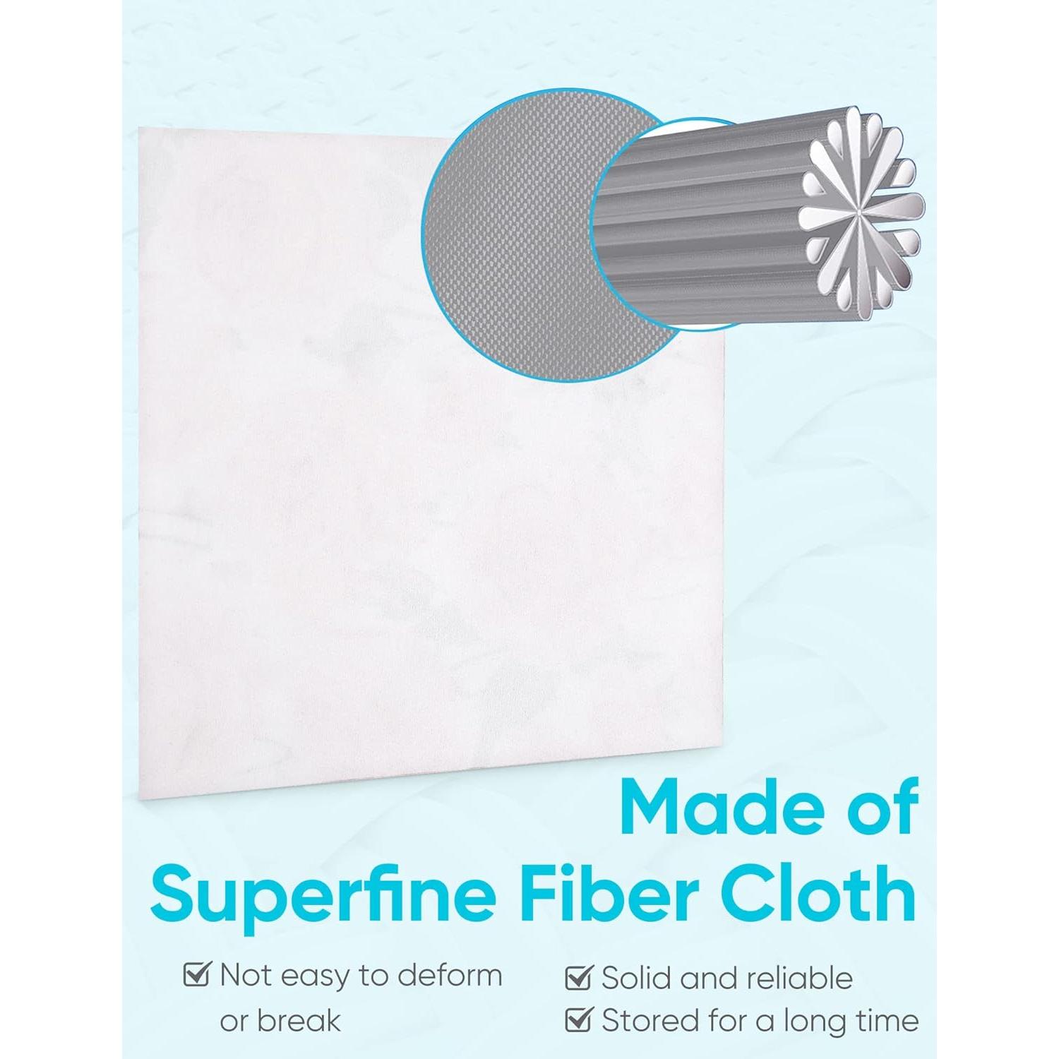 6 Paños de Limpieza de Gafas Microfibra Multicolor Peonía