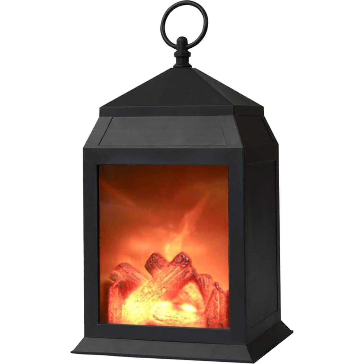 Linterna de Chimenea Decorativa Decanit con Temporizador 30.5 cm