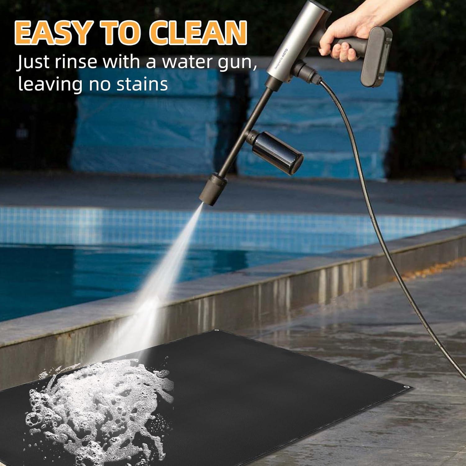 Alfombrilla para Parrilla SONGC 228,6x121,9cm Resistente al Calor