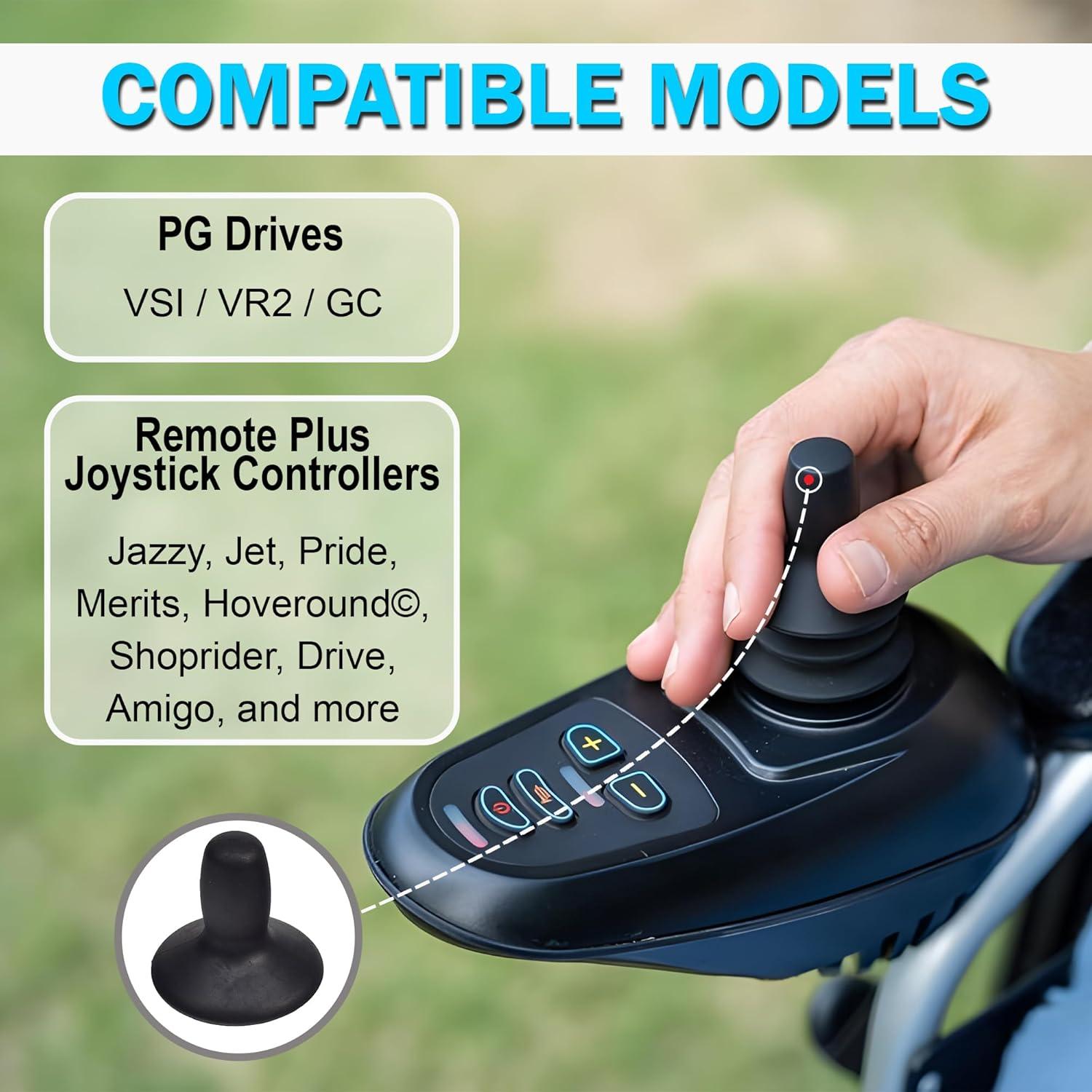 Botón de Joystick AlveyTech para Sillas de Ruedas Eléctricas