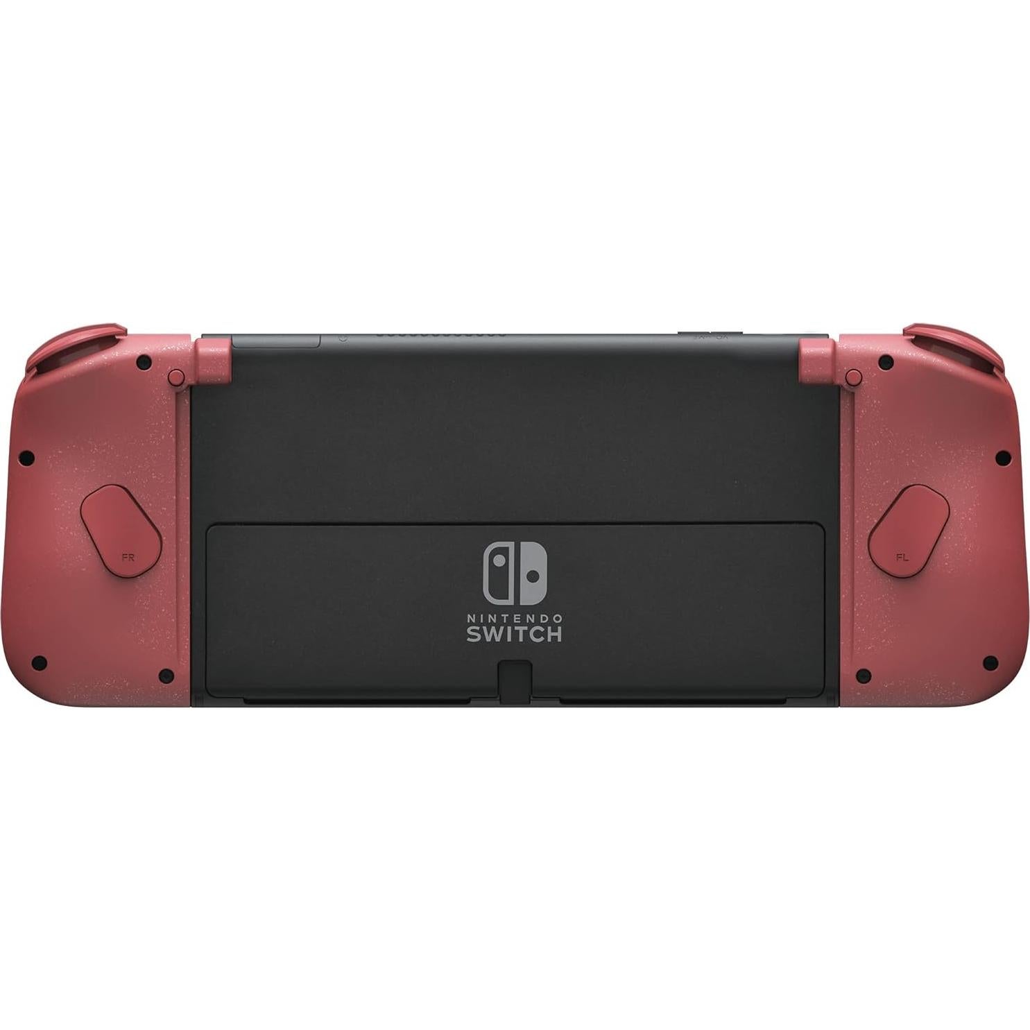 Controlador Ergonómico HORI Split Pad Compact para Nintendo Switch - Rojo Albaricoque
